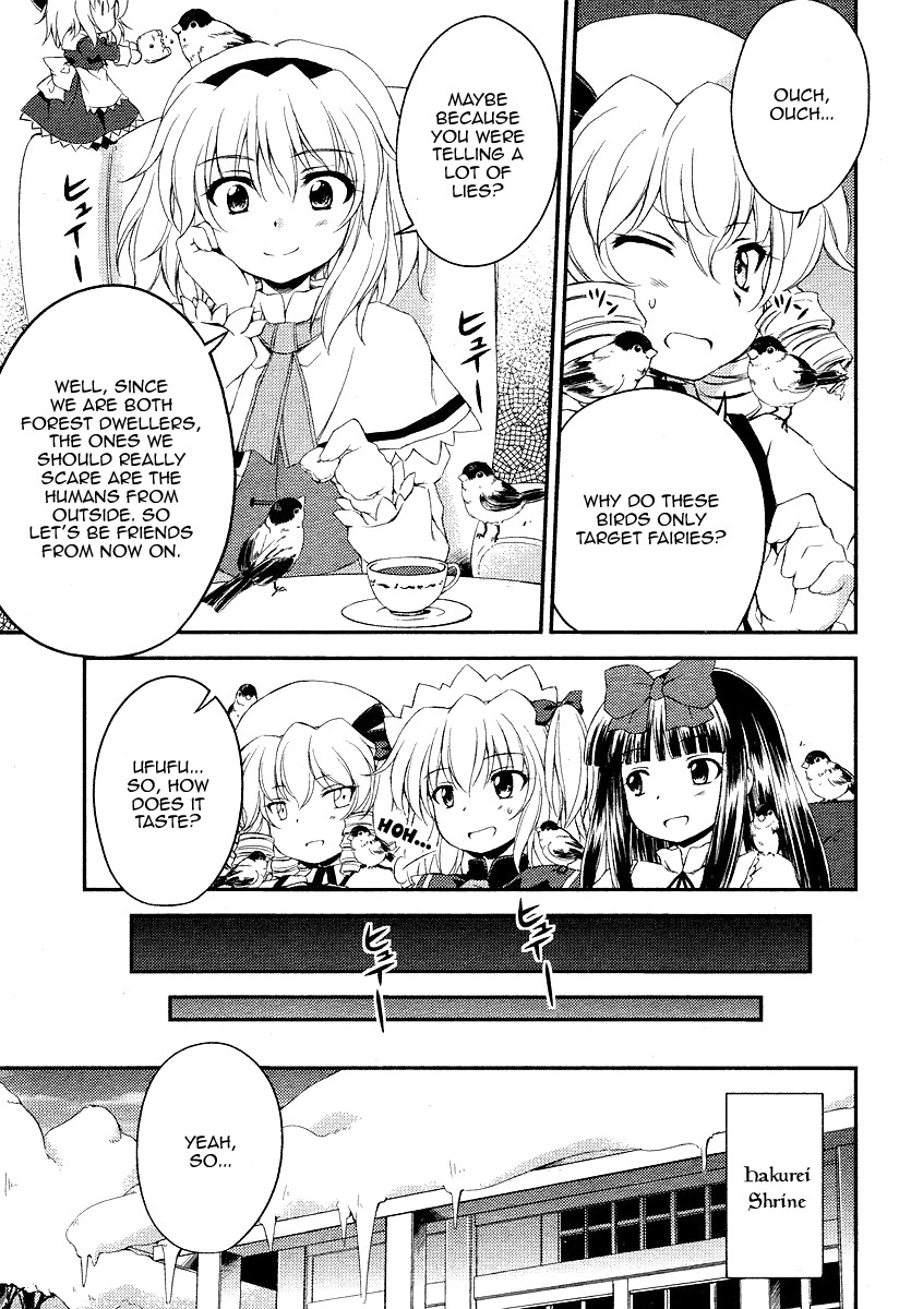 Touhou Sangetsusei: Strange and Bright Nature Deity Chapter 6 page 15 - Chapter 6: Witches and Lies (Latter Part)