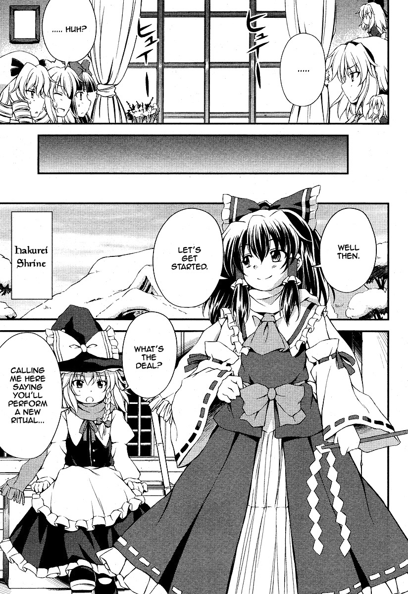 Touhou Sangetsusei: Strange and Bright Nature Deity Chapter 6 page 5 - Chapter 6: Witches and Lies (Latter Part)
