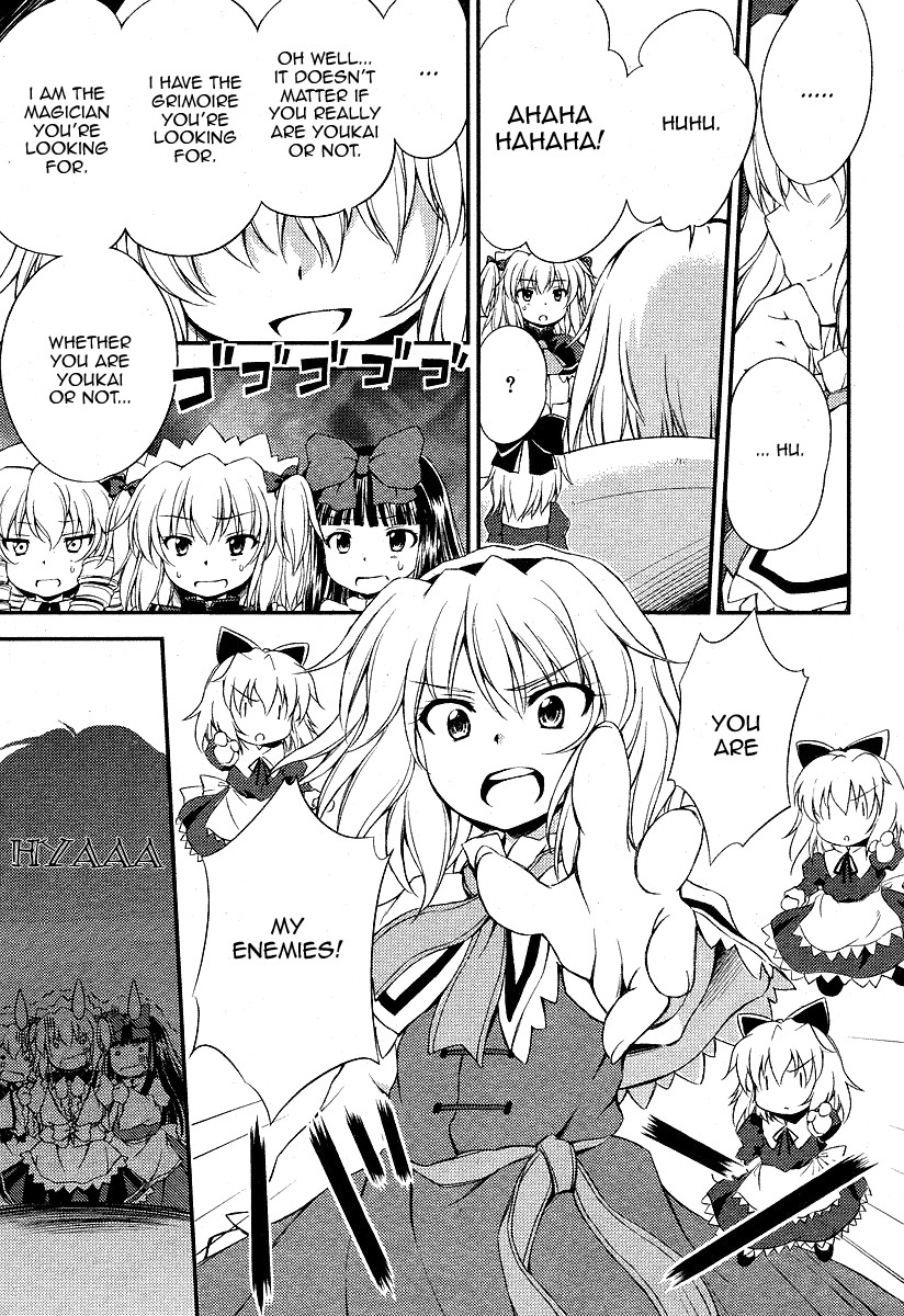 Touhou Sangetsusei: Strange and Bright Nature Deity Chapter 6 page 9 - Chapter 6: Witches and Lies (Latter Part)