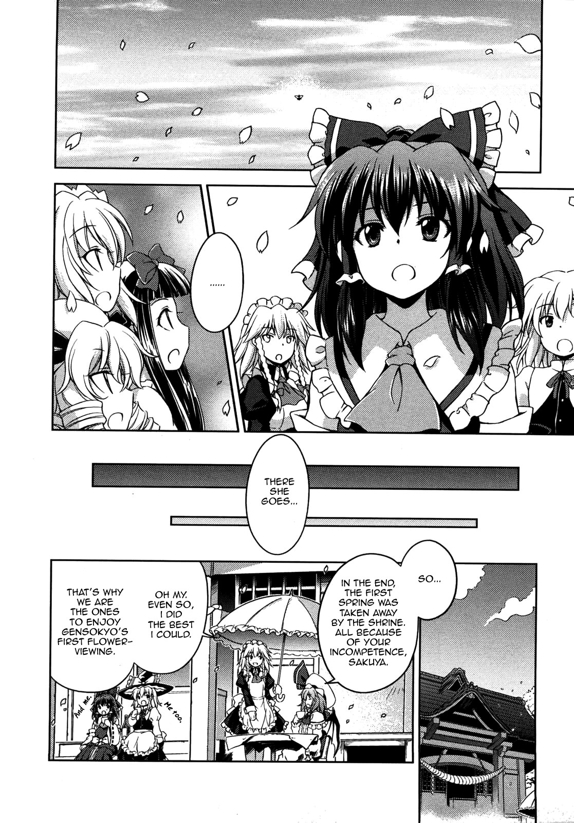 Touhou Sangetsusei: Strange and Bright Nature Deity Chapter 8 page 13 - Chapter 8: Spring's Illusion (Latter Part)