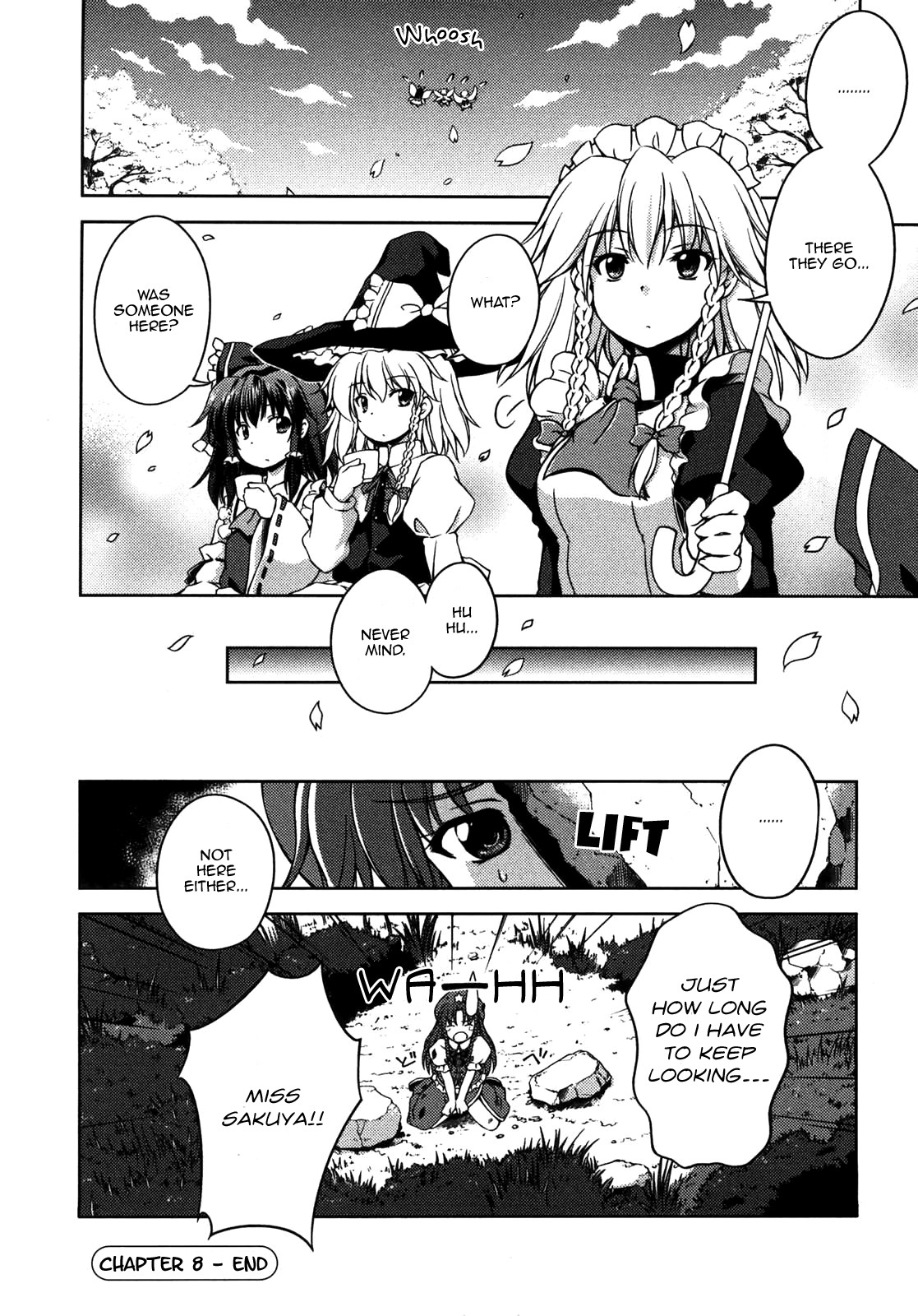 Touhou Sangetsusei: Strange and Bright Nature Deity Chapter 8 page 15 - Chapter 8: Spring's Illusion (Latter Part)