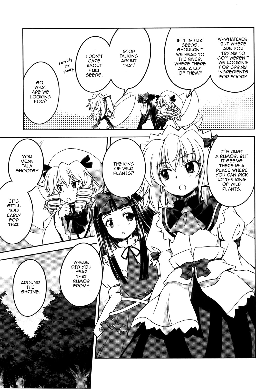 Touhou Sangetsusei: Strange and Bright Nature Deity Chapter 8 page 7 - Chapter 8: Spring's Illusion (Latter Part)
