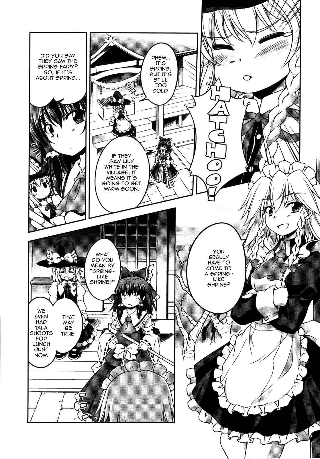 Touhou Sangetsusei: Strange and Bright Nature Deity Chapter 8 page 8 - Chapter 8: Spring's Illusion (Latter Part)