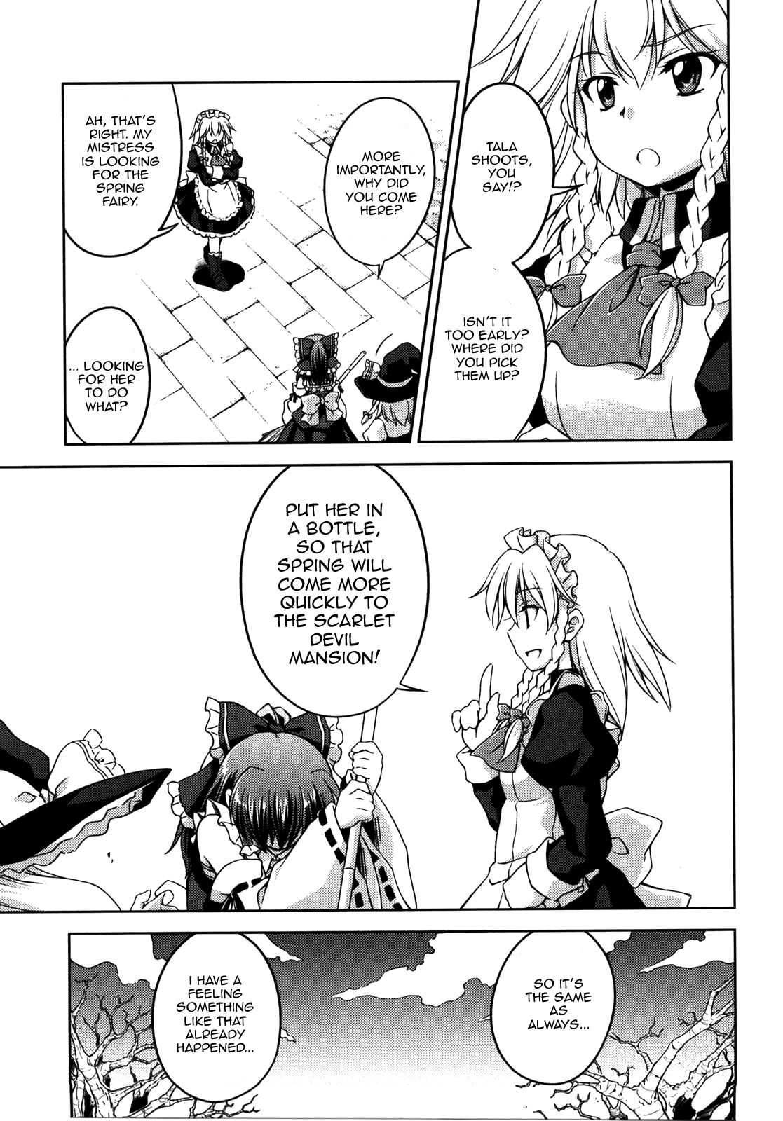 Touhou Sangetsusei: Strange and Bright Nature Deity Chapter 8 page 9 - Chapter 8: Spring's Illusion (Latter Part)