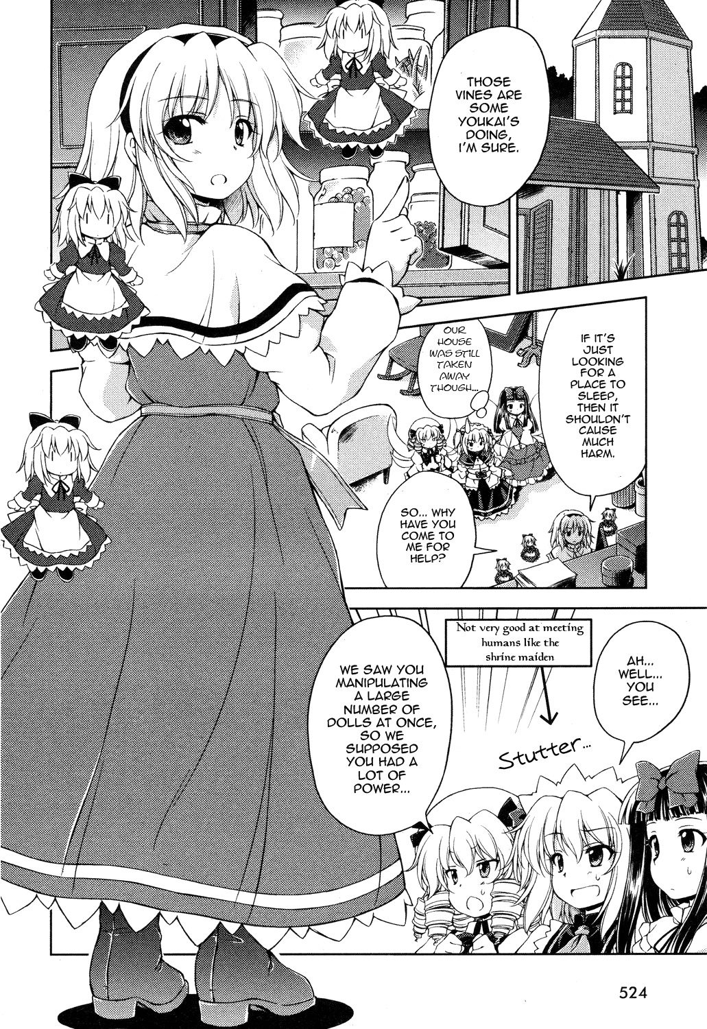 Touhou Sangetsusei: Strange and Bright Nature Deity Chapter 9 page 6 - Chapter 9: The Delicate Kirisame (First Part)