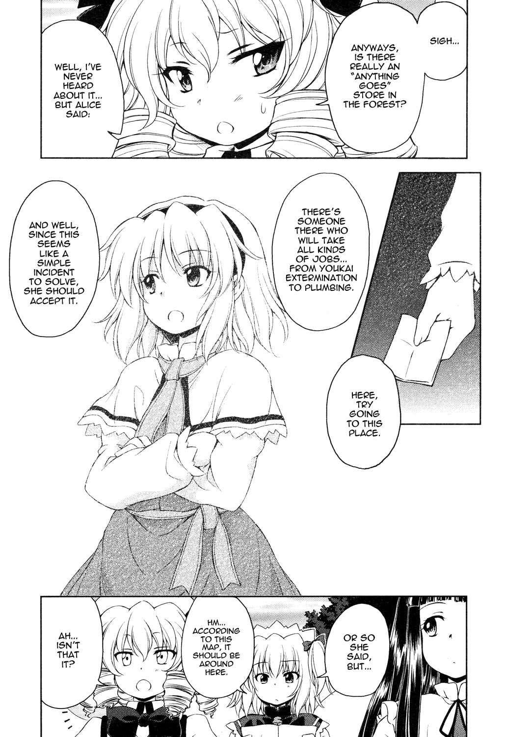 Touhou Sangetsusei: Strange and Bright Nature Deity Chapter 9 page 9 - Chapter 9: The Delicate Kirisame (First Part)