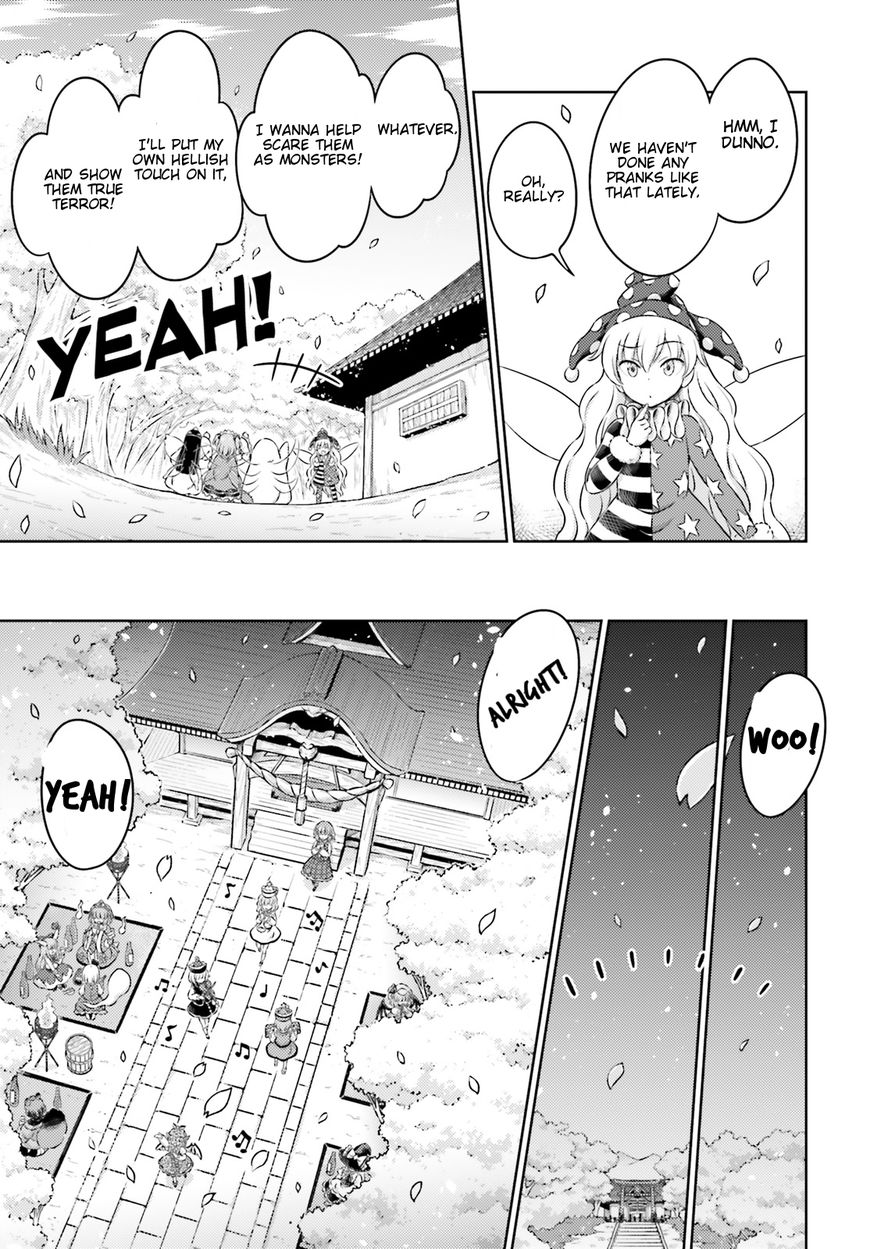 Touhou Sangetsusei - Visionary Fairies in Shrine. Chapter 10 page 11 - Chapter 10: The Full Moon Illuminating the New Moon