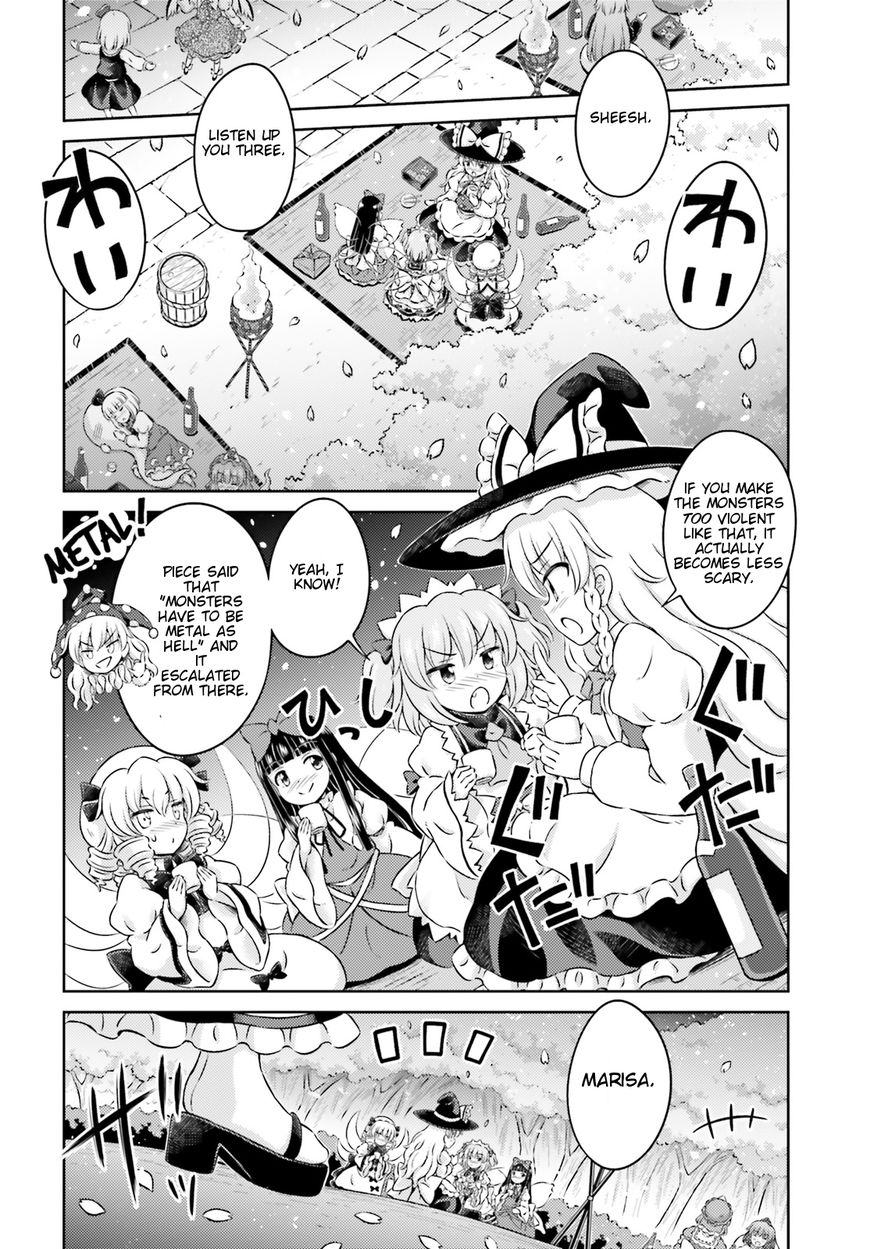 Touhou Sangetsusei - Visionary Fairies in Shrine. Chapter 10 page 14 - Chapter 10: The Full Moon Illuminating the New Moon