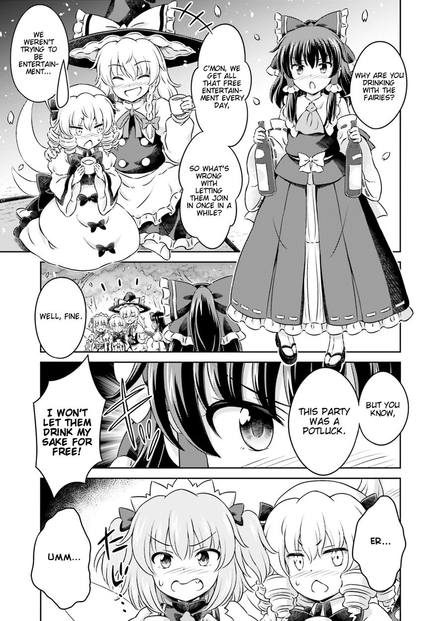 Touhou Sangetsusei - Visionary Fairies in Shrine. Chapter 10 page 15 - Chapter 10: The Full Moon Illuminating the New Moon
