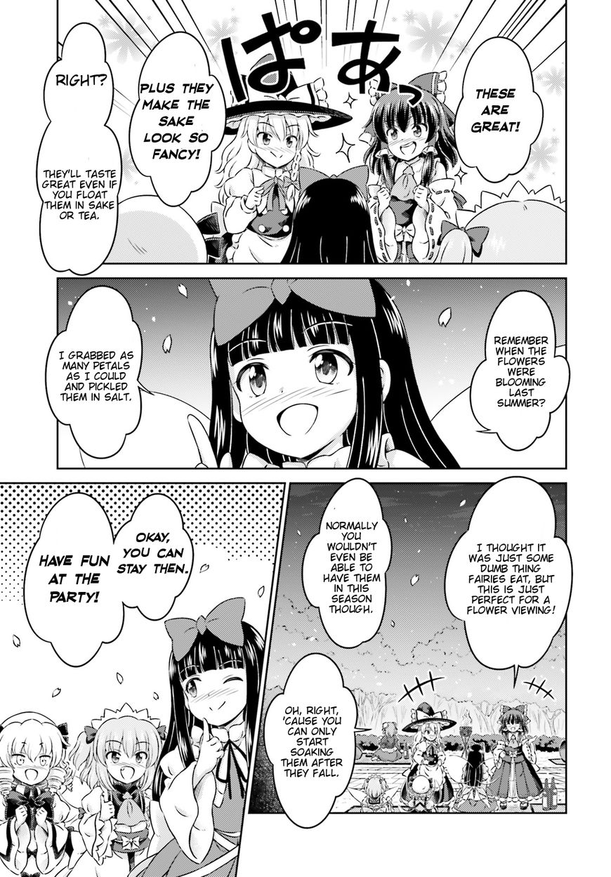 Touhou Sangetsusei - Visionary Fairies in Shrine. Chapter 10 page 17 - Chapter 10: The Full Moon Illuminating the New Moon