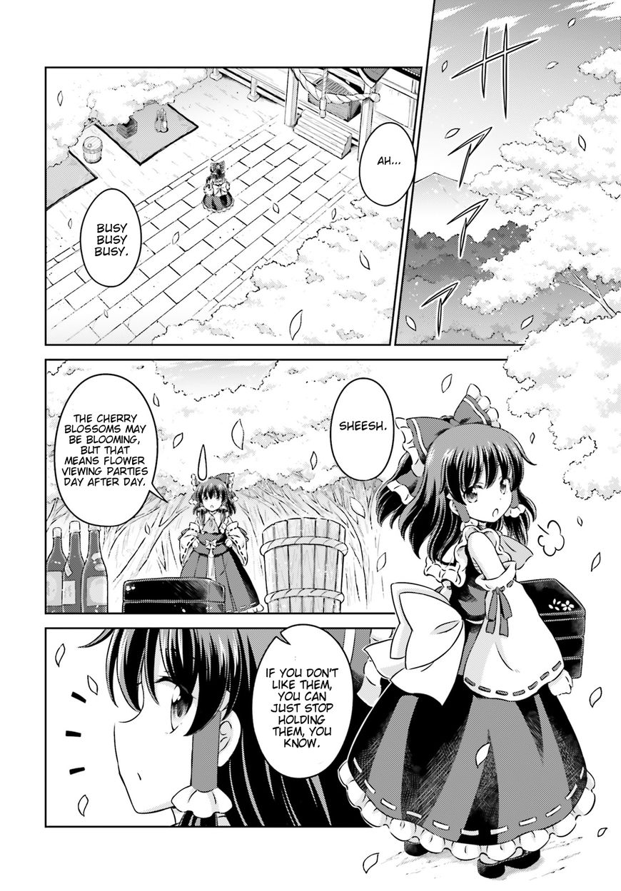 Touhou Sangetsusei - Visionary Fairies in Shrine. Chapter 10 page 2 - Chapter 10: The Full Moon Illuminating the New Moon