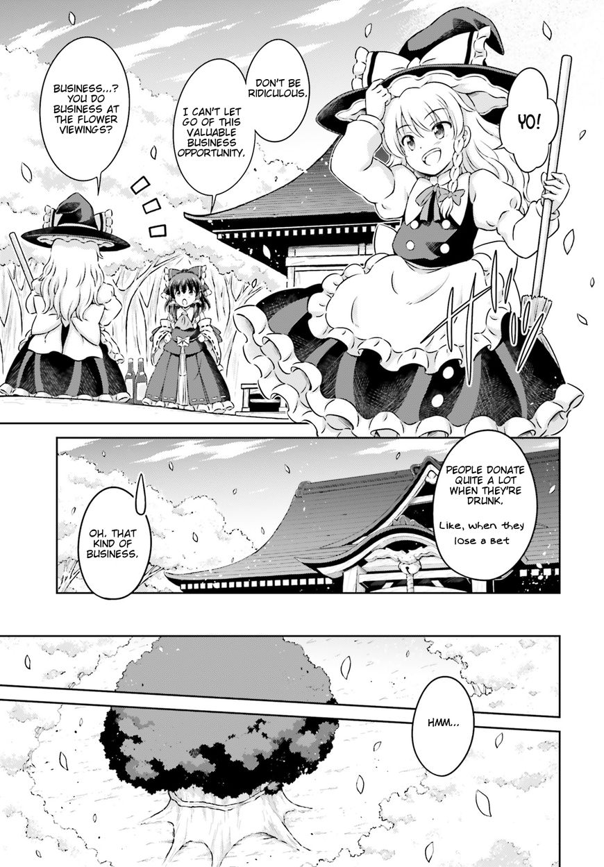 Touhou Sangetsusei - Visionary Fairies in Shrine. Chapter 10 page 3 - Chapter 10: The Full Moon Illuminating the New Moon