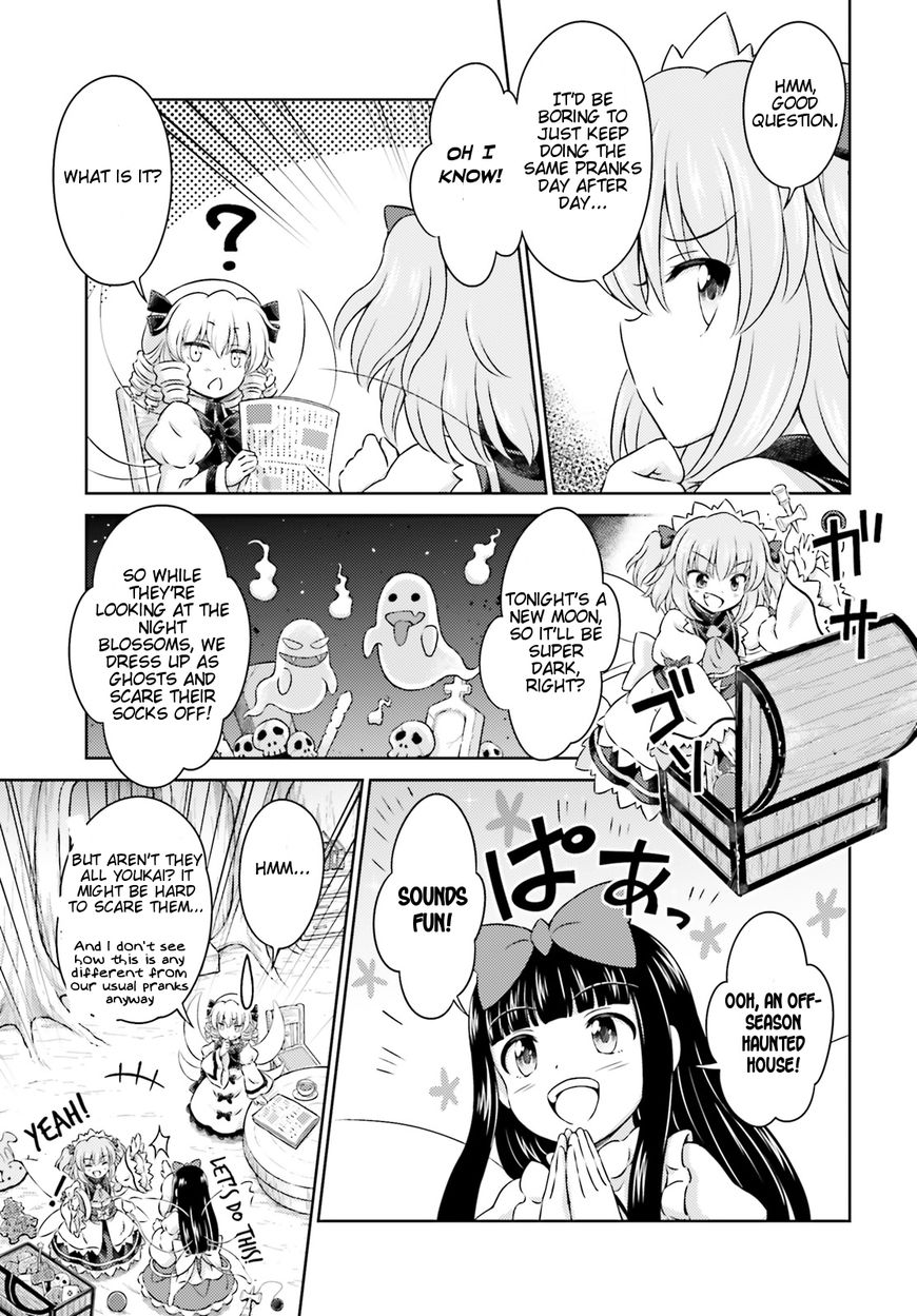 Touhou Sangetsusei - Visionary Fairies in Shrine. Chapter 10 page 5 - Chapter 10: The Full Moon Illuminating the New Moon