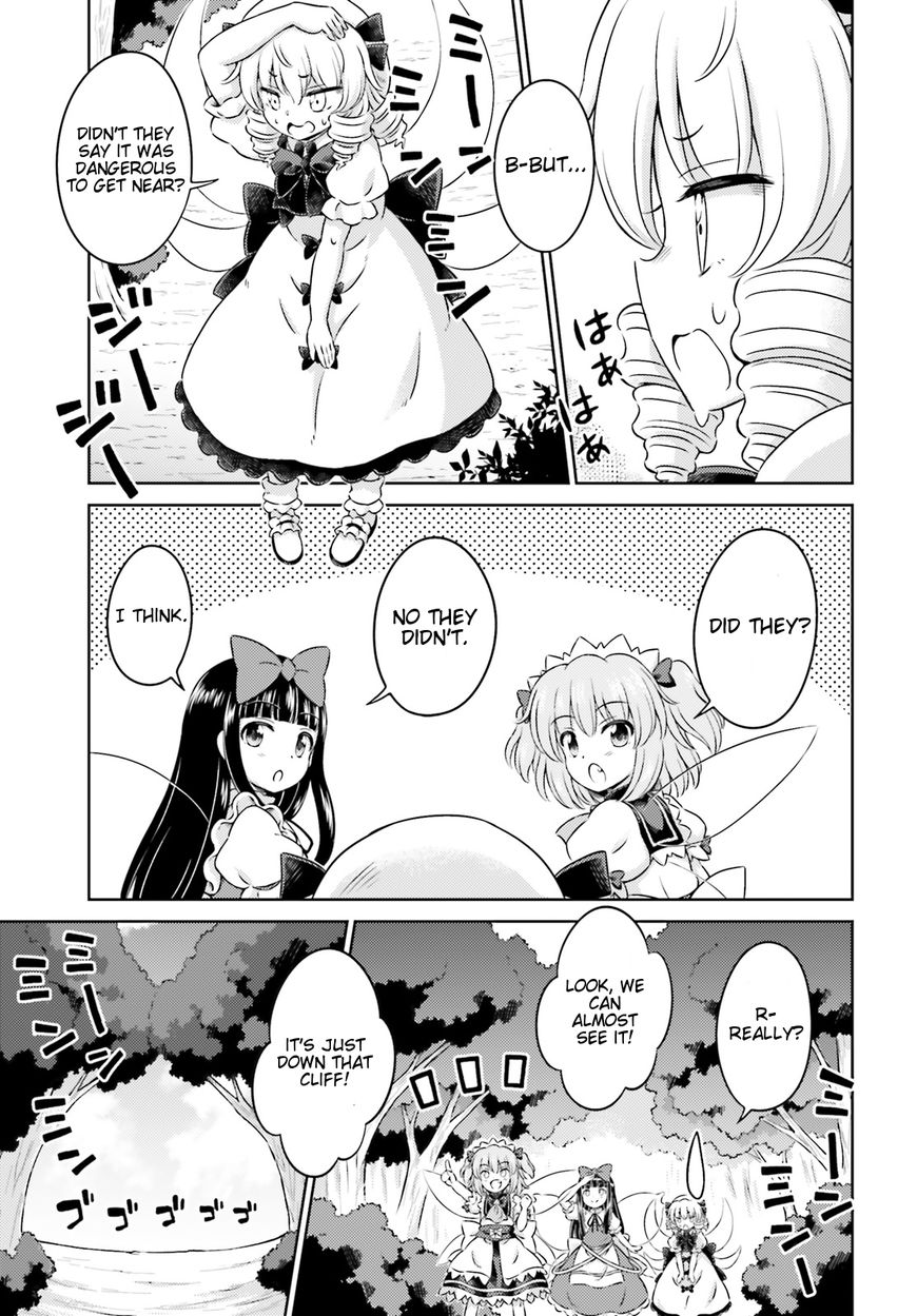 Touhou Sangetsusei - Visionary Fairies in Shrine. Chapter 11 page 7 - Chapter 11: The Out-of-Control Pseudo-Dragon (Part 1)