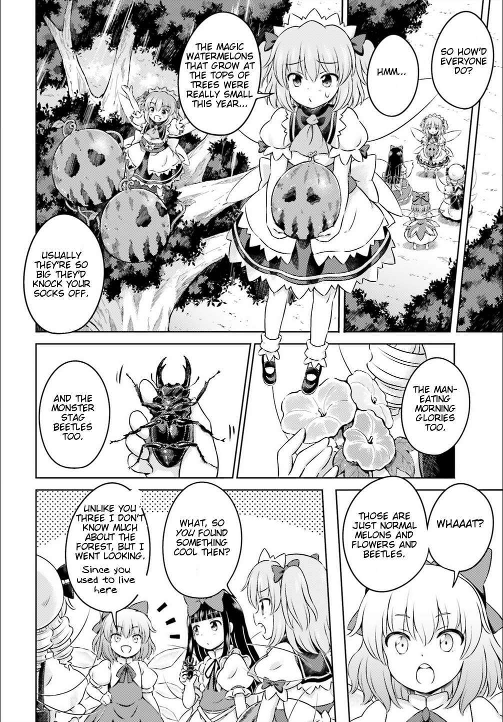 Touhou Sangetsusei - Visionary Fairies in Shrine. Chapter 12 page 10 - Chapter 12: Dying Midsummer