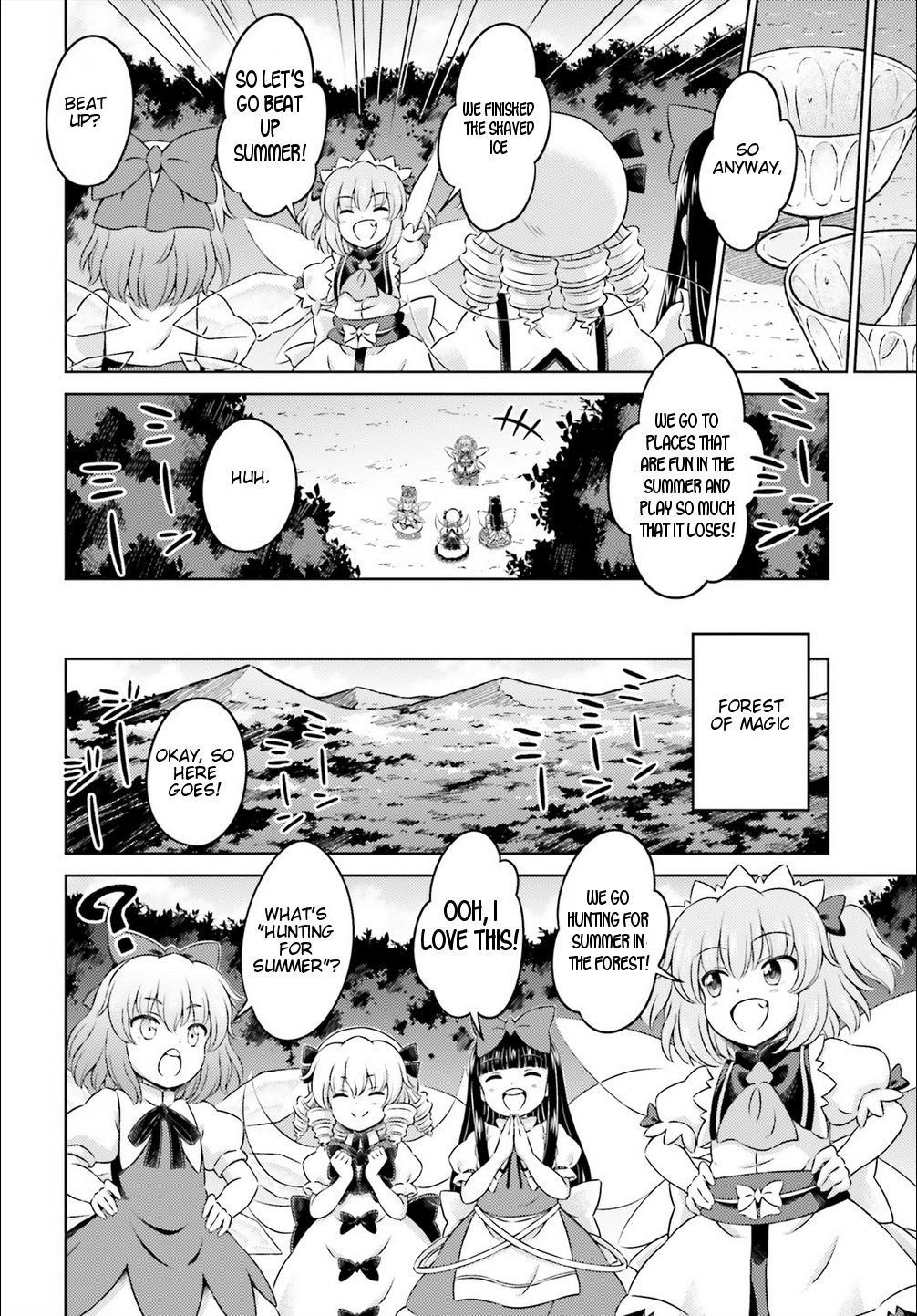 Touhou Sangetsusei - Visionary Fairies in Shrine. Chapter 12 page 6 - Chapter 12: Dying Midsummer