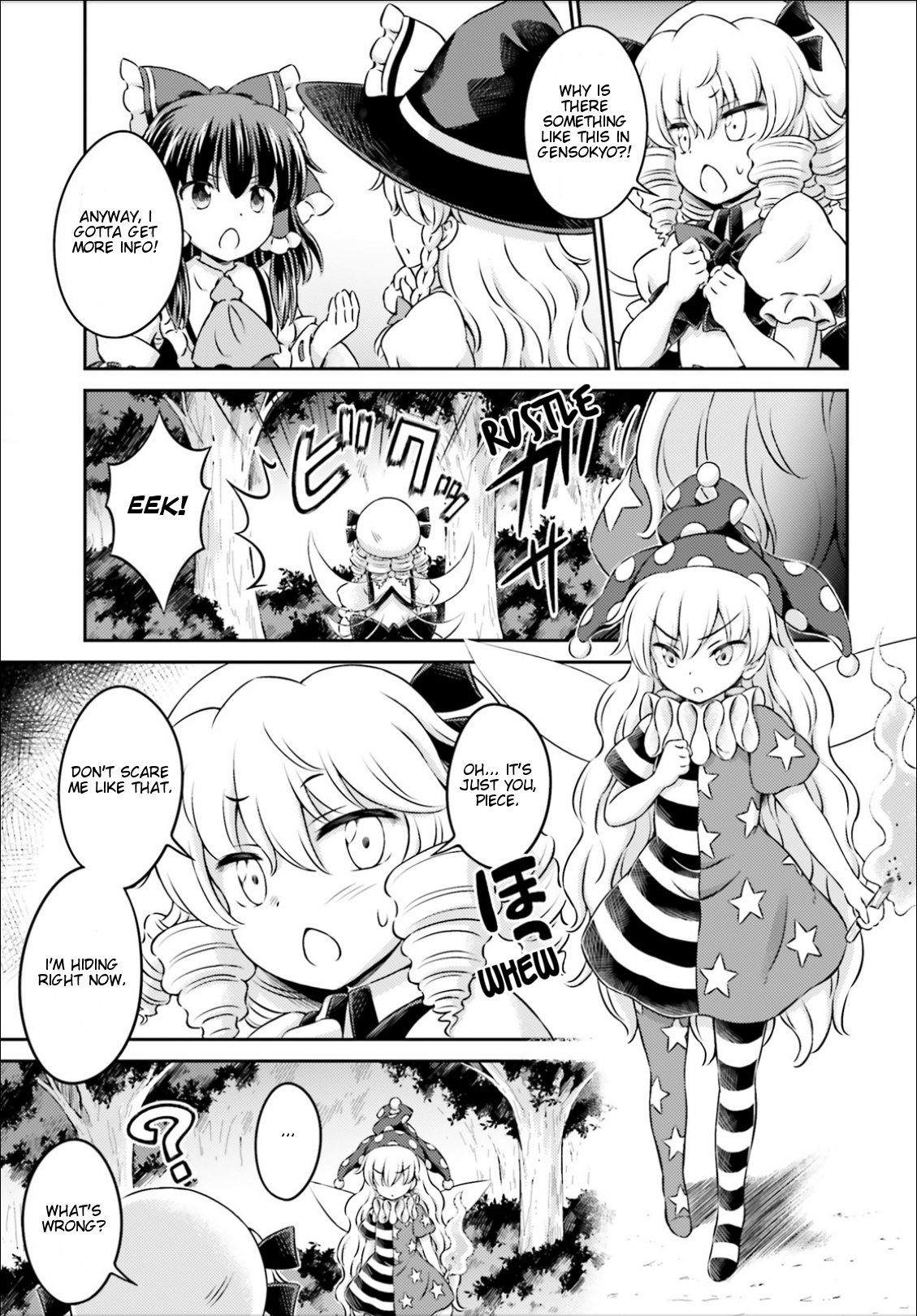 Touhou Sangetsusei - Visionary Fairies in Shrine. Chapter 13 page 11 - Chapter 13: The Incident's Double Helix