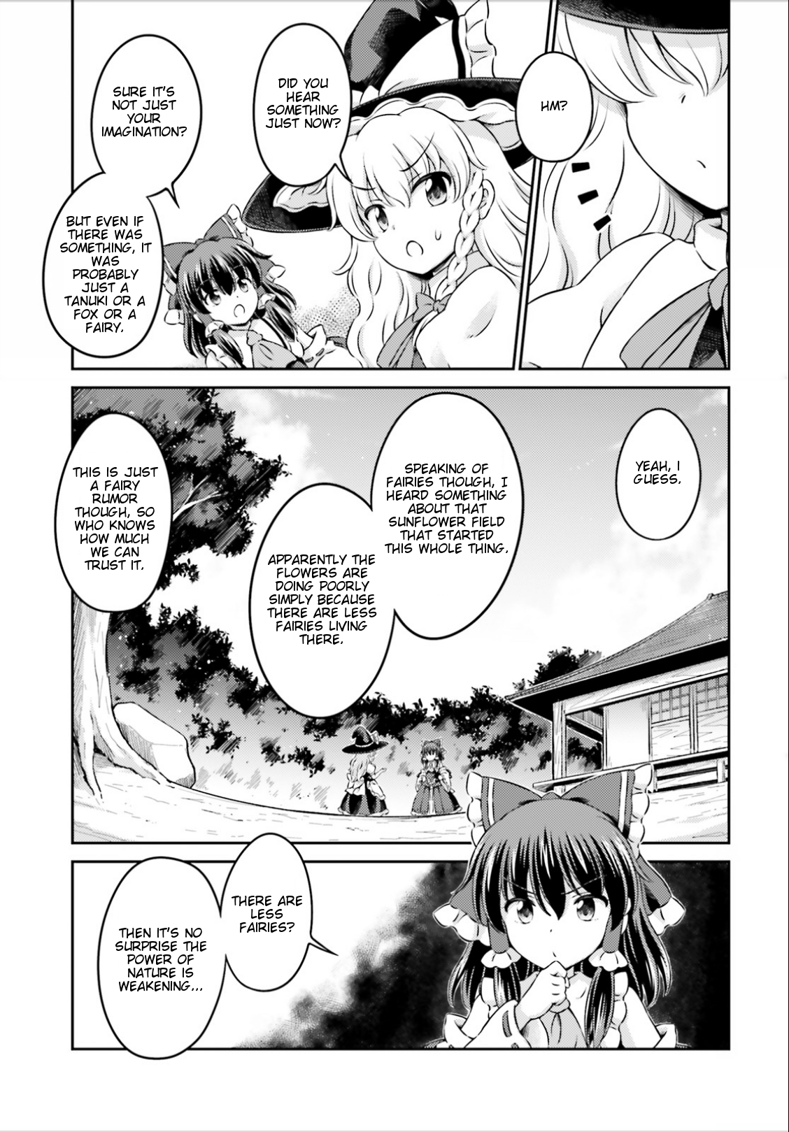 Touhou Sangetsusei - Visionary Fairies in Shrine. Chapter 13 page 13 - Chapter 13: The Incident's Double Helix