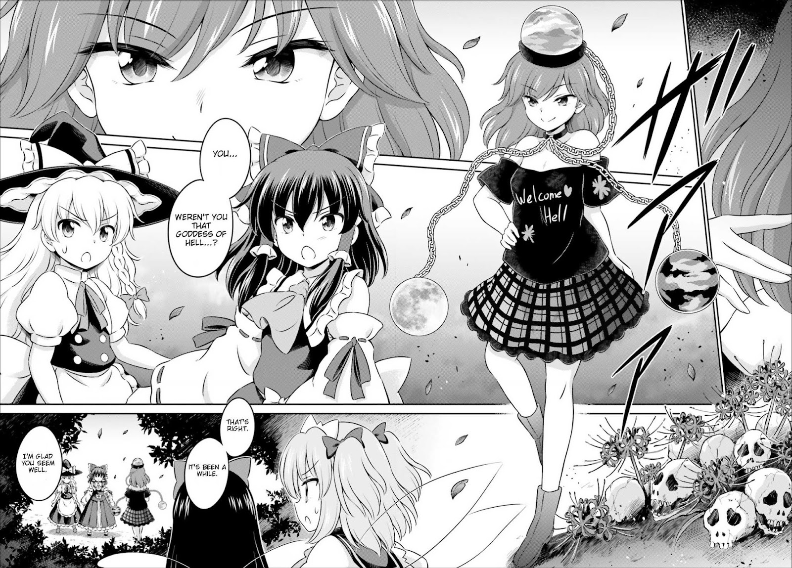 Touhou Sangetsusei - Visionary Fairies in Shrine. Chapter 13 page 18 - Chapter 13: The Incident's Double Helix