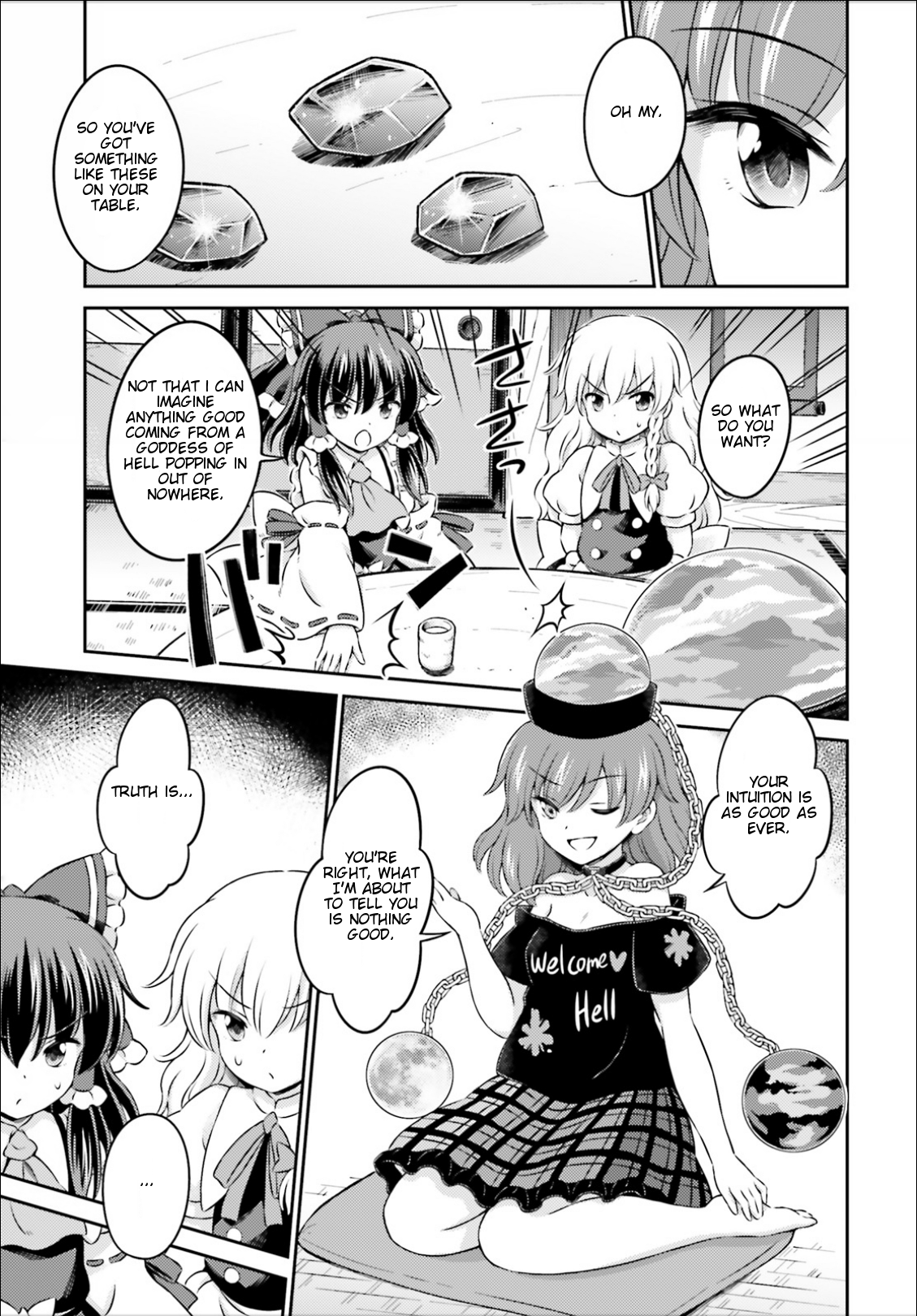 Touhou Sangetsusei - Visionary Fairies in Shrine. Chapter 13 page 20 - Chapter 13: The Incident's Double Helix