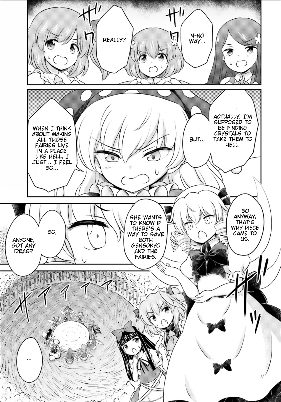 Touhou Sangetsusei - Visionary Fairies in Shrine. Chapter 14 page 17 - Chapter 14: The Treasonous Hell Fairy