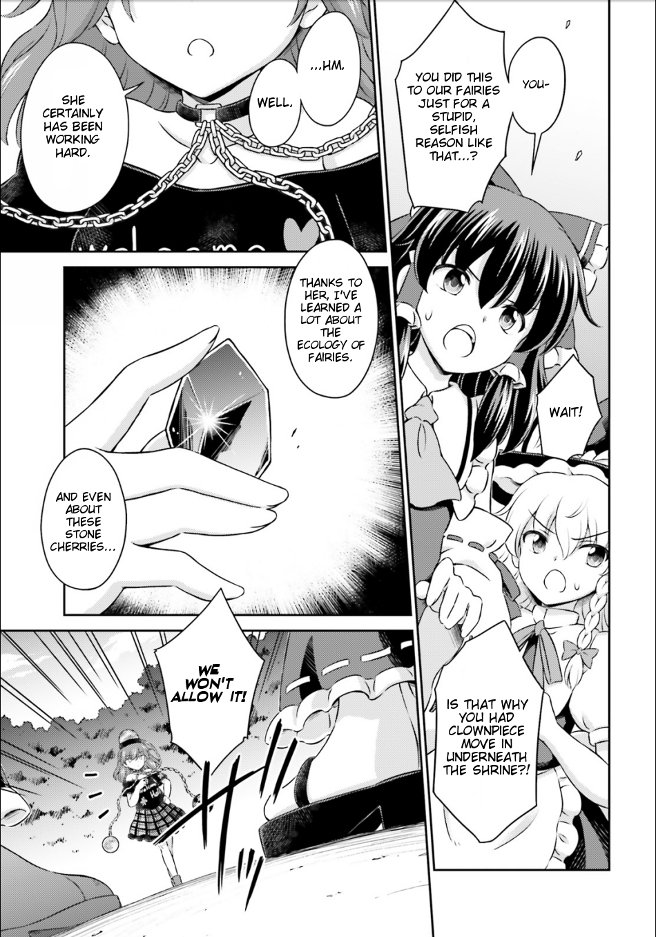 Touhou Sangetsusei - Visionary Fairies in Shrine. Chapter 14 page 7 - Chapter 14: The Treasonous Hell Fairy