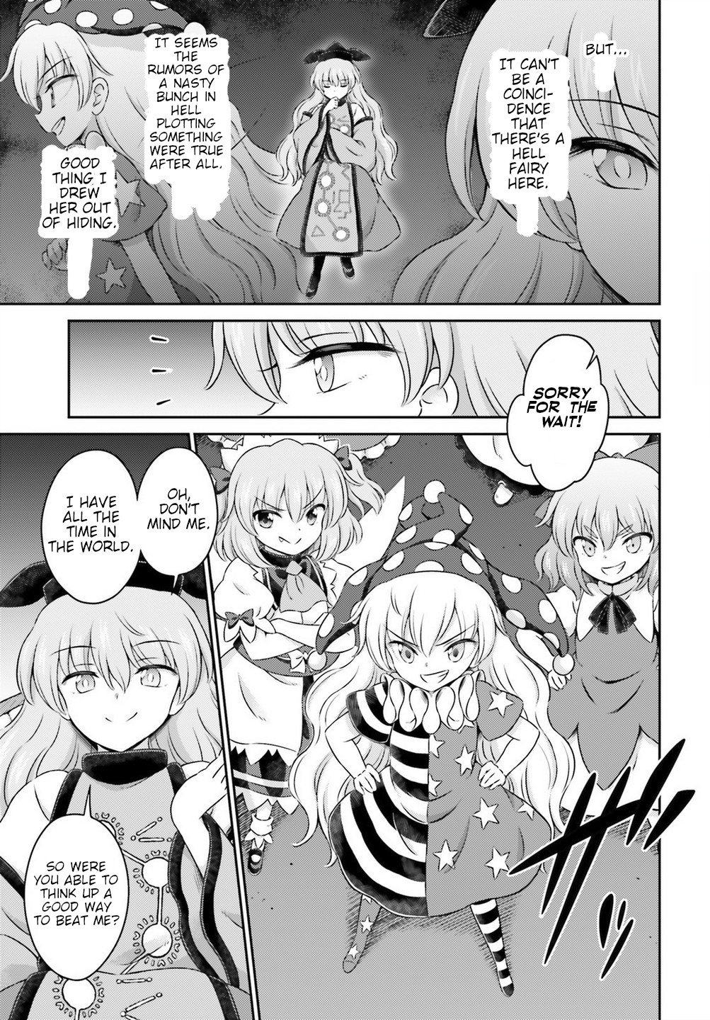 Touhou Sangetsusei - Visionary Fairies in Shrine. Chapter 15 page 15 - Chapter 15: The Strange Tale of the Fairy Incident [END]