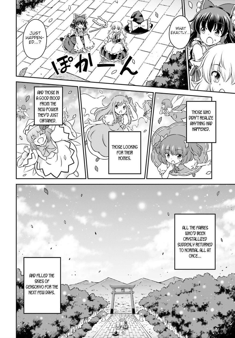 Touhou Sangetsusei - Visionary Fairies in Shrine. Chapter 15 page 29 - Chapter 15: The Strange Tale of the Fairy Incident [END]
