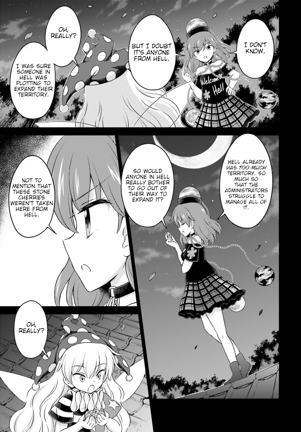 Touhou Sangetsusei - Visionary Fairies in Shrine. Chapter 15 page 3 - Chapter 15: The Strange Tale of the Fairy Incident [END]