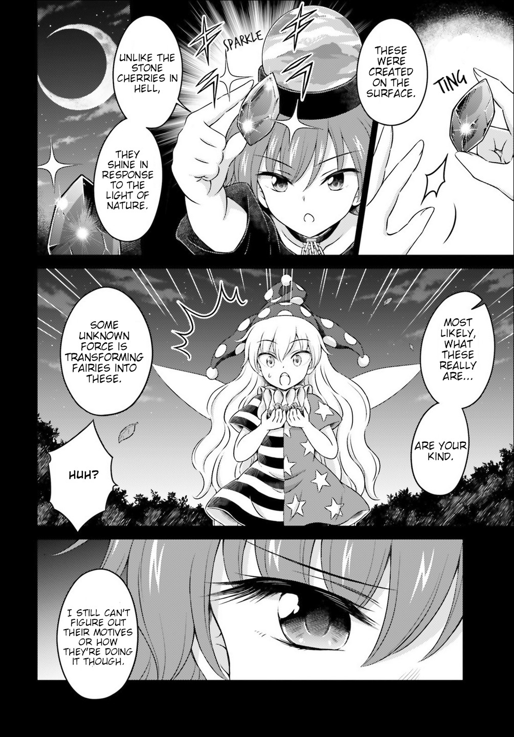 Touhou Sangetsusei - Visionary Fairies in Shrine. Chapter 15 page 4 - Chapter 15: The Strange Tale of the Fairy Incident [END]