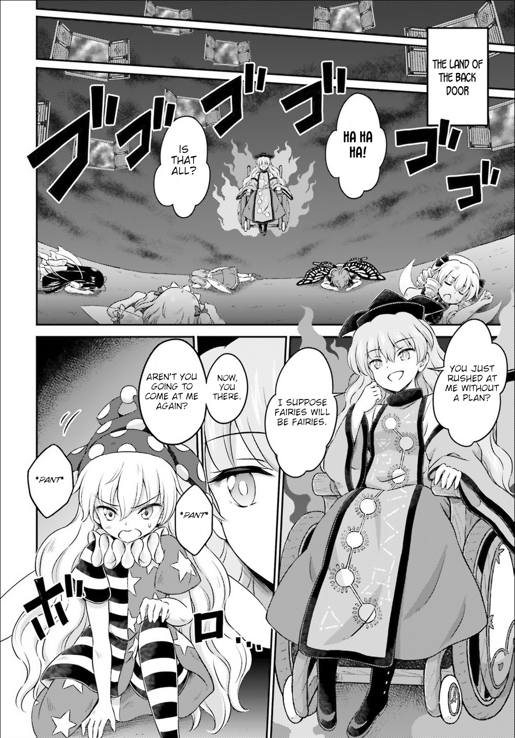 Touhou Sangetsusei - Visionary Fairies in Shrine. Chapter 15 page 8 - Chapter 15: The Strange Tale of the Fairy Incident [END]