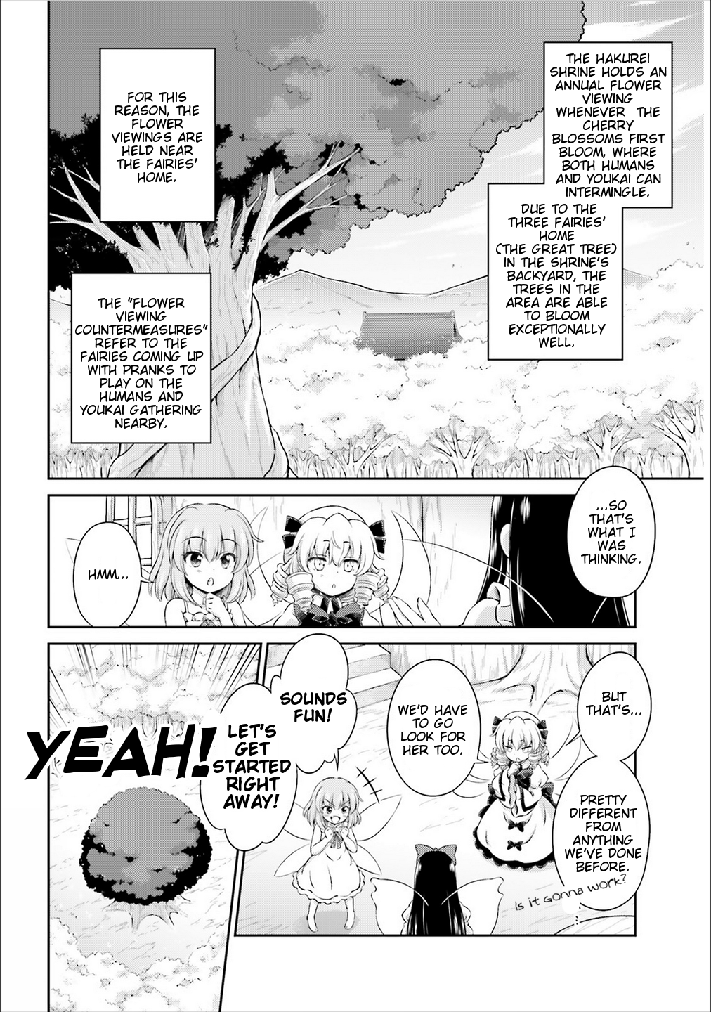 Touhou Sangetsusei - Visionary Fairies in Shrine. Chapter 2 page 10 - Chapter 2 : Hell Creeping Up From Underfoot
