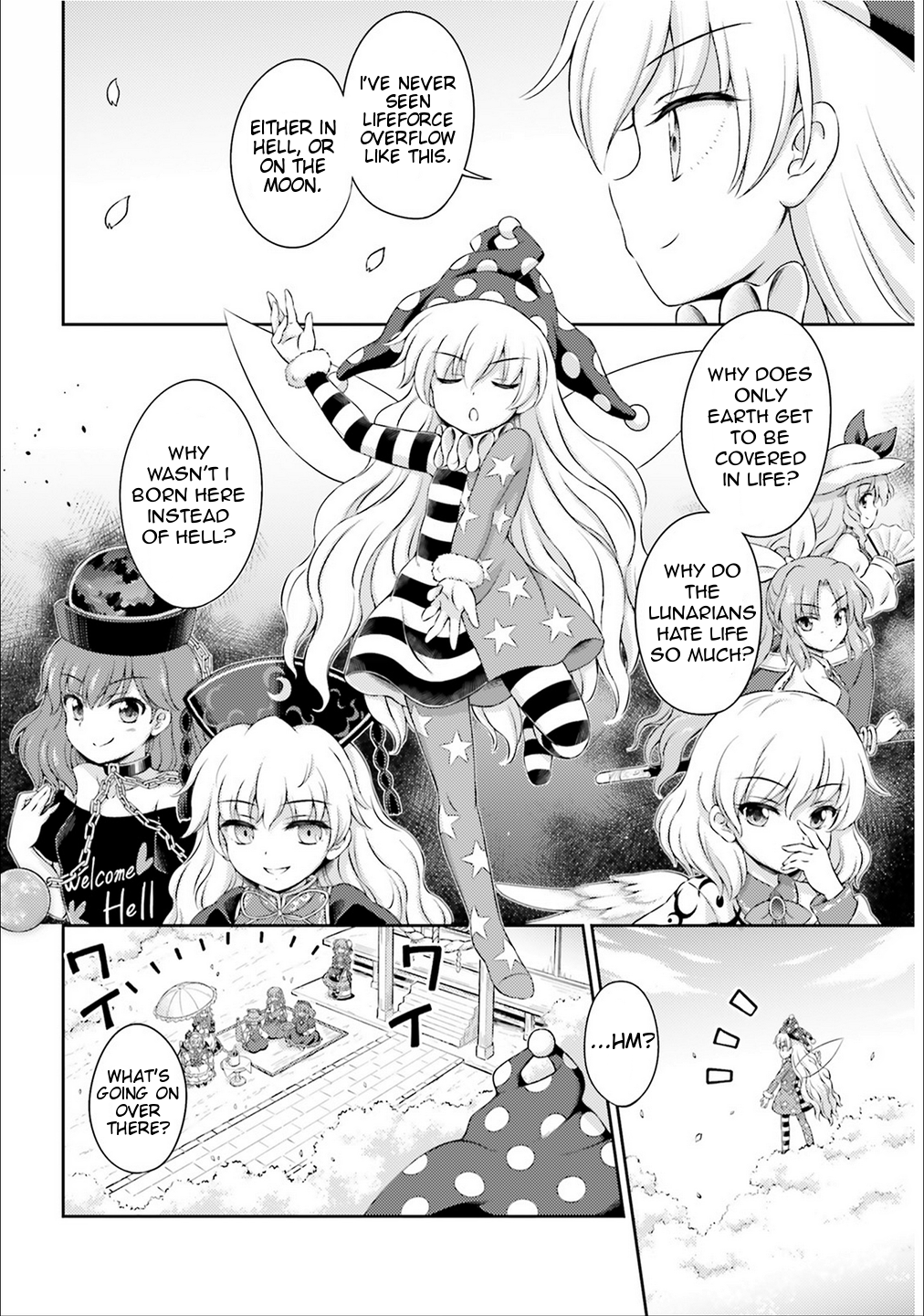 Touhou Sangetsusei - Visionary Fairies in Shrine. Chapter 2 page 12 - Chapter 2 : Hell Creeping Up From Underfoot