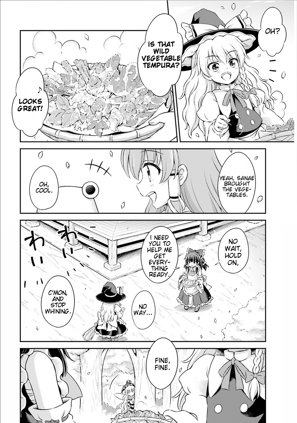 Touhou Sangetsusei - Visionary Fairies in Shrine. Chapter 2 page 14 - Chapter 2 : Hell Creeping Up From Underfoot