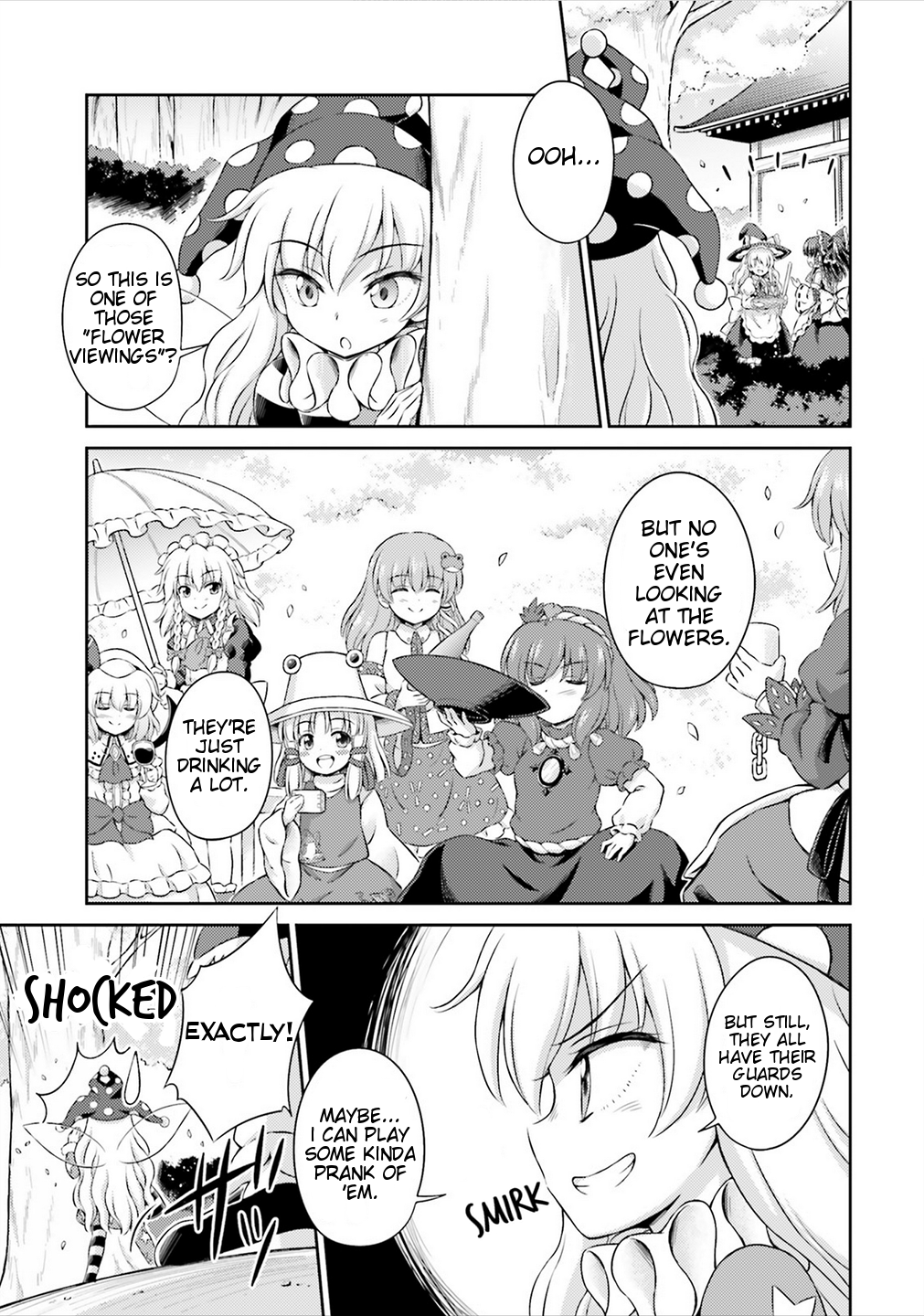 Touhou Sangetsusei - Visionary Fairies in Shrine. Chapter 2 page 15 - Chapter 2 : Hell Creeping Up From Underfoot