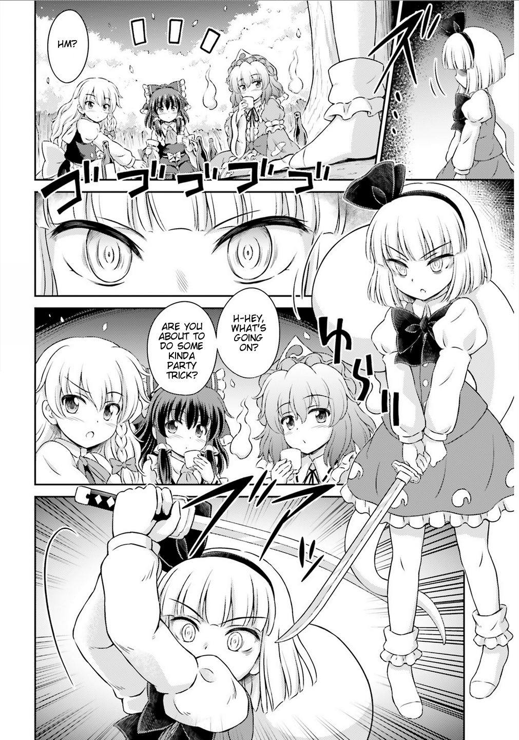Touhou Sangetsusei - Visionary Fairies in Shrine. Chapter 2 page 28 - Chapter 2 : Hell Creeping Up From Underfoot