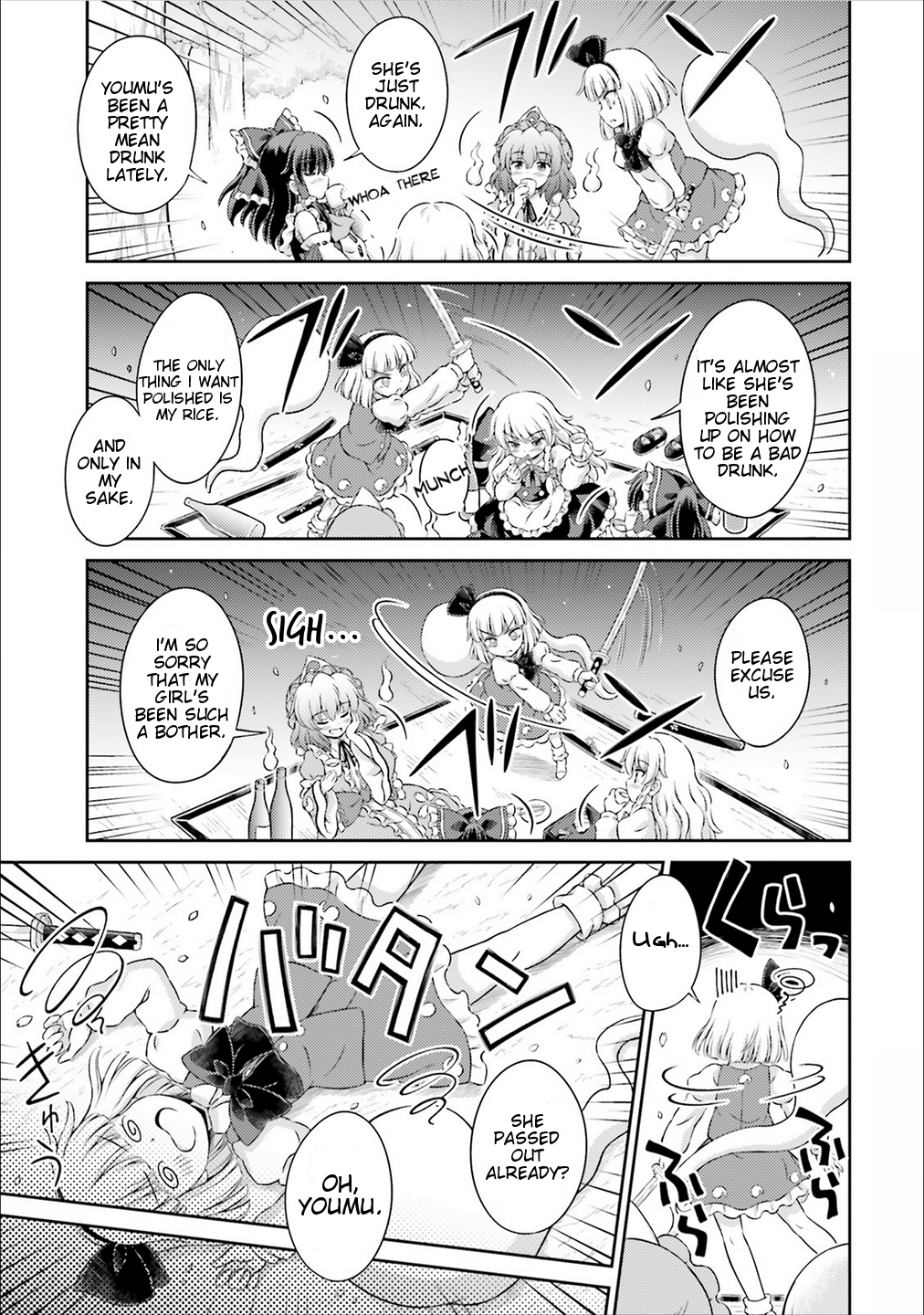 Touhou Sangetsusei - Visionary Fairies in Shrine. Chapter 2 page 29 - Chapter 2 : Hell Creeping Up From Underfoot