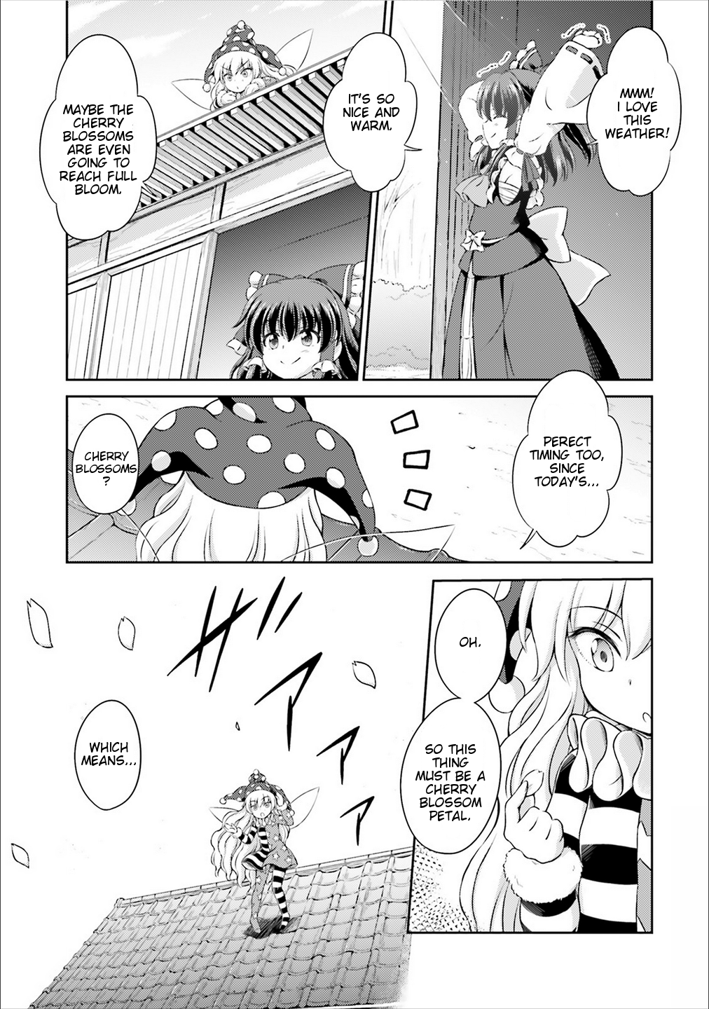 Touhou Sangetsusei - Visionary Fairies in Shrine. Chapter 2 page 5 - Chapter 2 : Hell Creeping Up From Underfoot