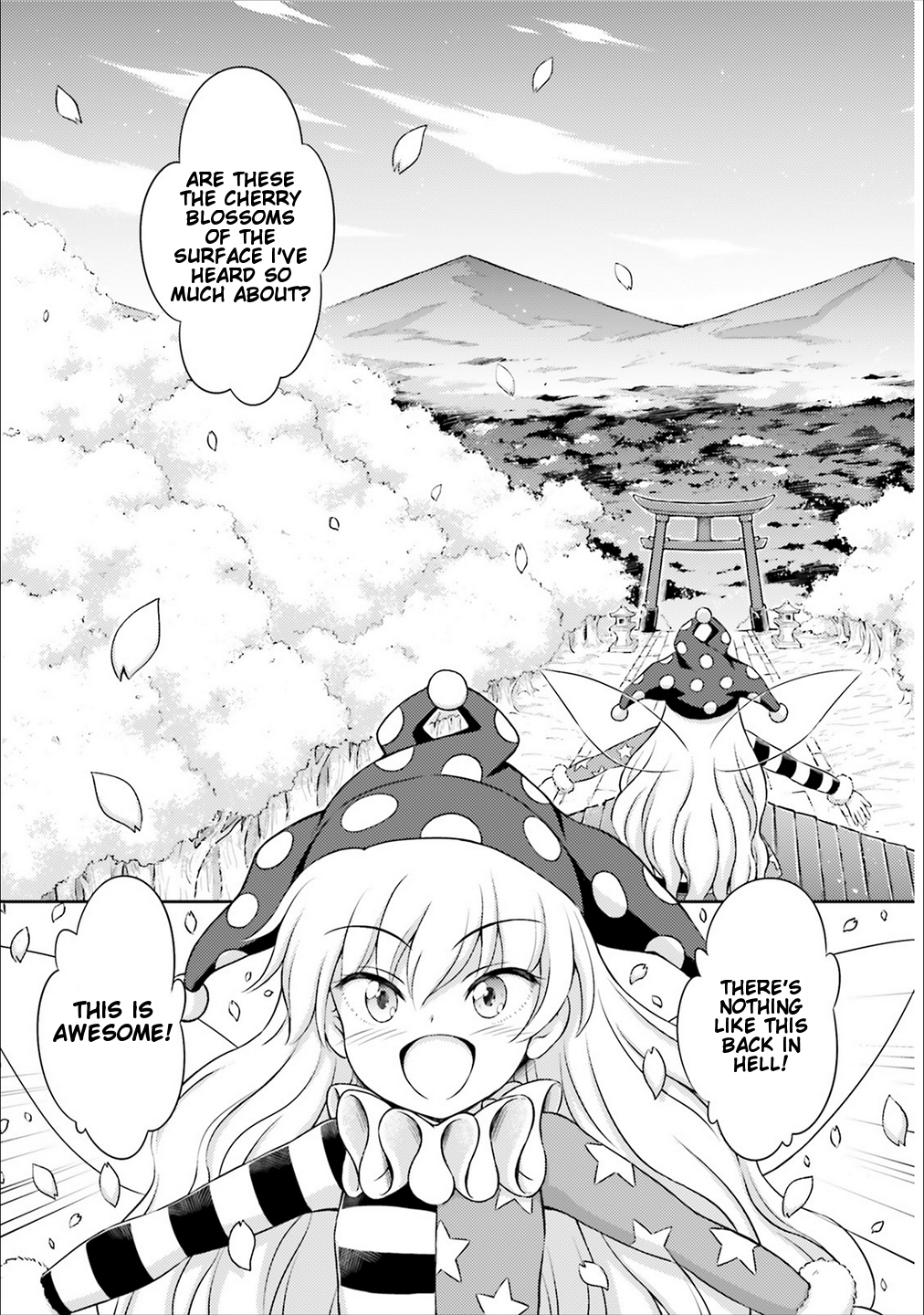 Touhou Sangetsusei - Visionary Fairies in Shrine. Chapter 2 page 7 - Chapter 2 : Hell Creeping Up From Underfoot