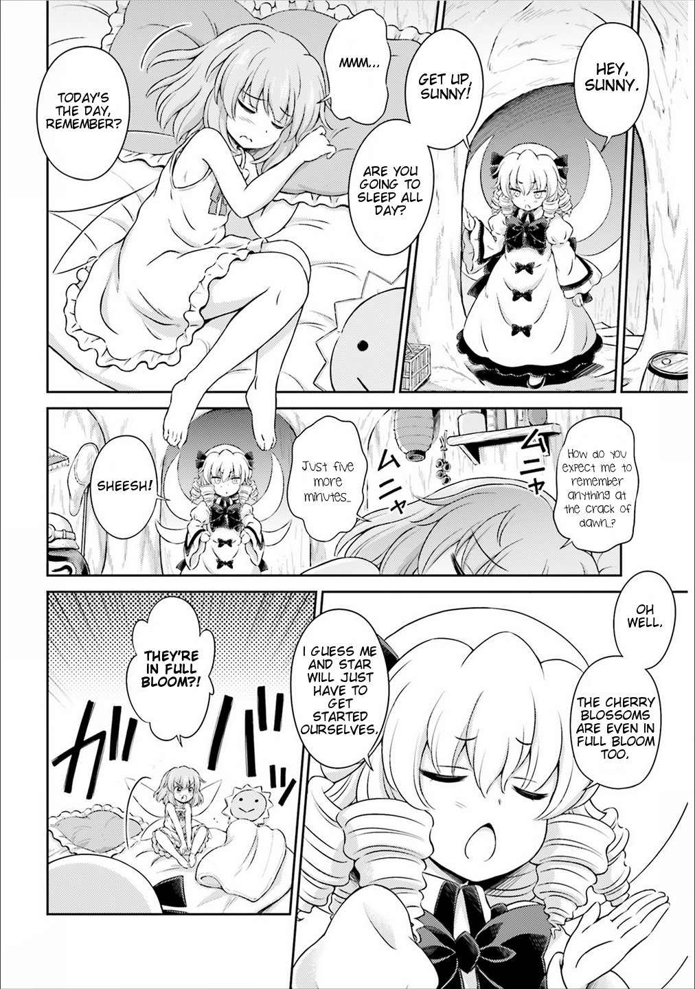 Touhou Sangetsusei - Visionary Fairies in Shrine. Chapter 2 page 8 - Chapter 2 : Hell Creeping Up From Underfoot