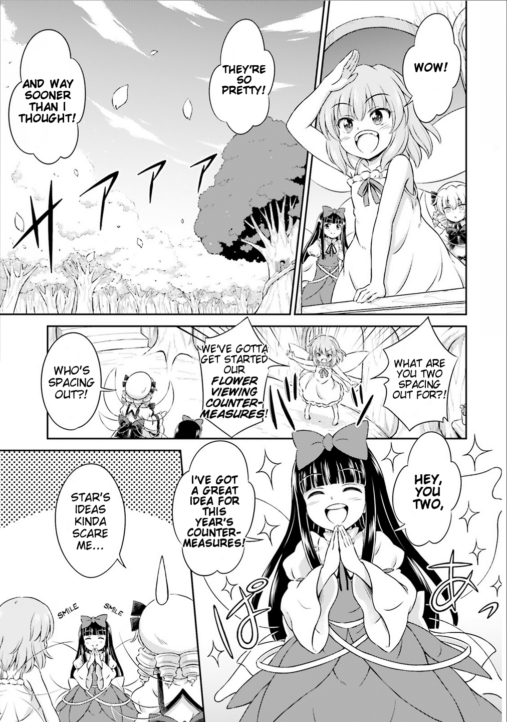 Touhou Sangetsusei - Visionary Fairies in Shrine. Chapter 2 page 9 - Chapter 2 : Hell Creeping Up From Underfoot