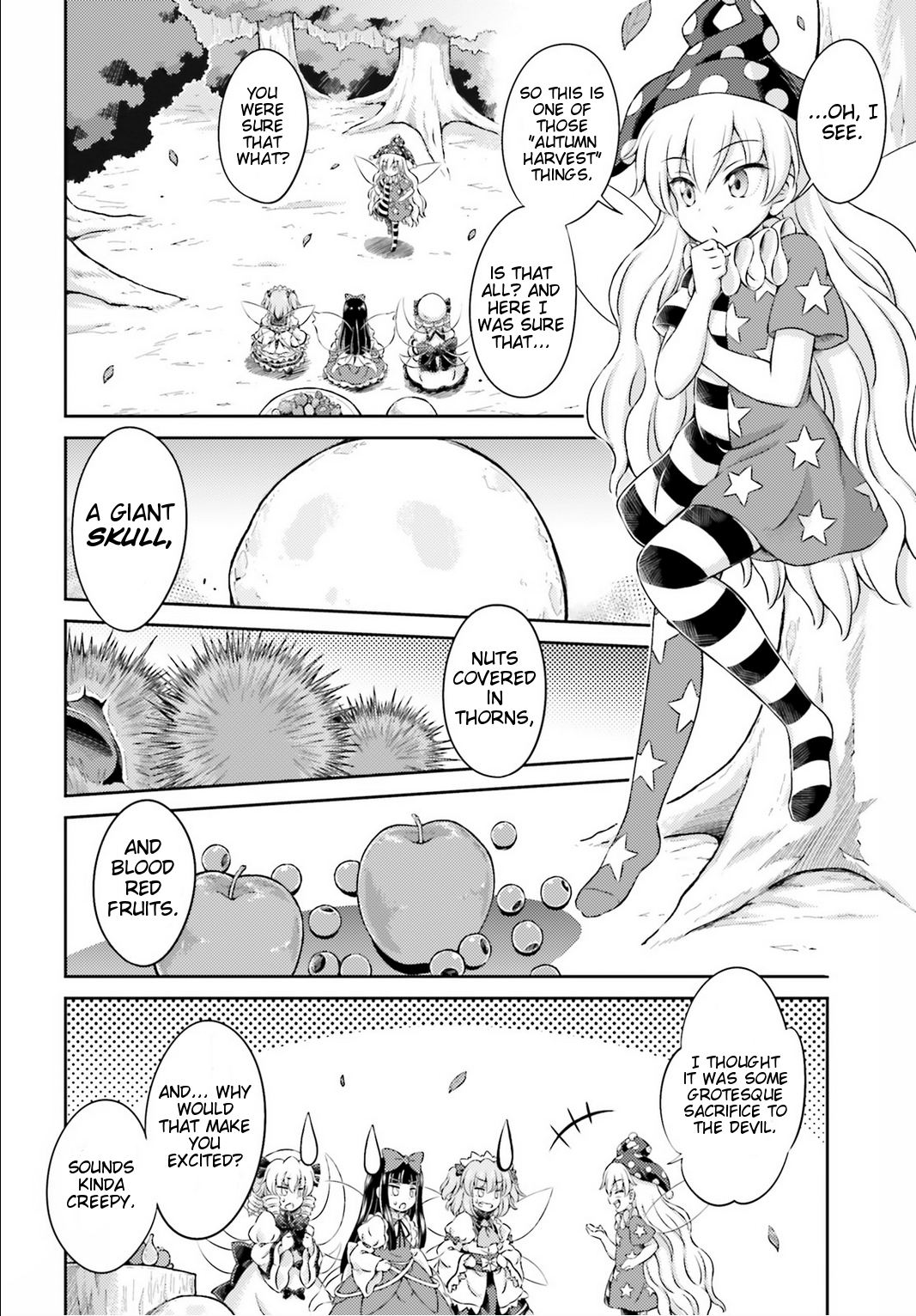 Touhou Sangetsusei - Visionary Fairies in Shrine. Chapter 4 page 14 - Chapter 4: Autumn Harvest, Autumn Hell