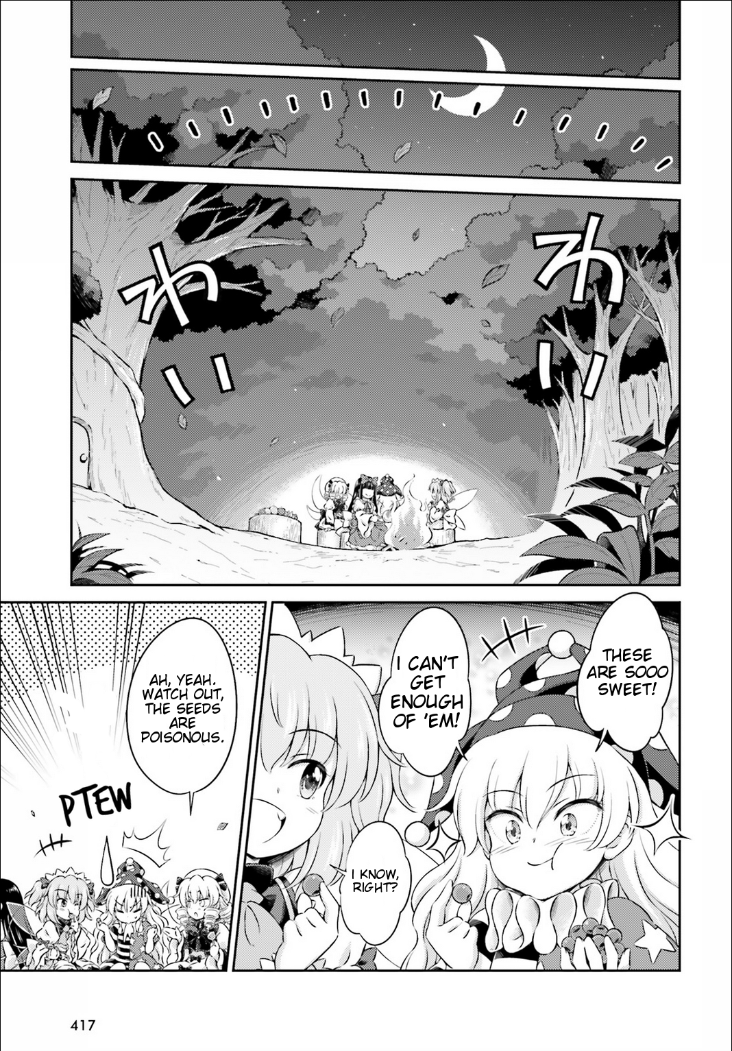 Touhou Sangetsusei - Visionary Fairies in Shrine. Chapter 4 page 15 - Chapter 4: Autumn Harvest, Autumn Hell
