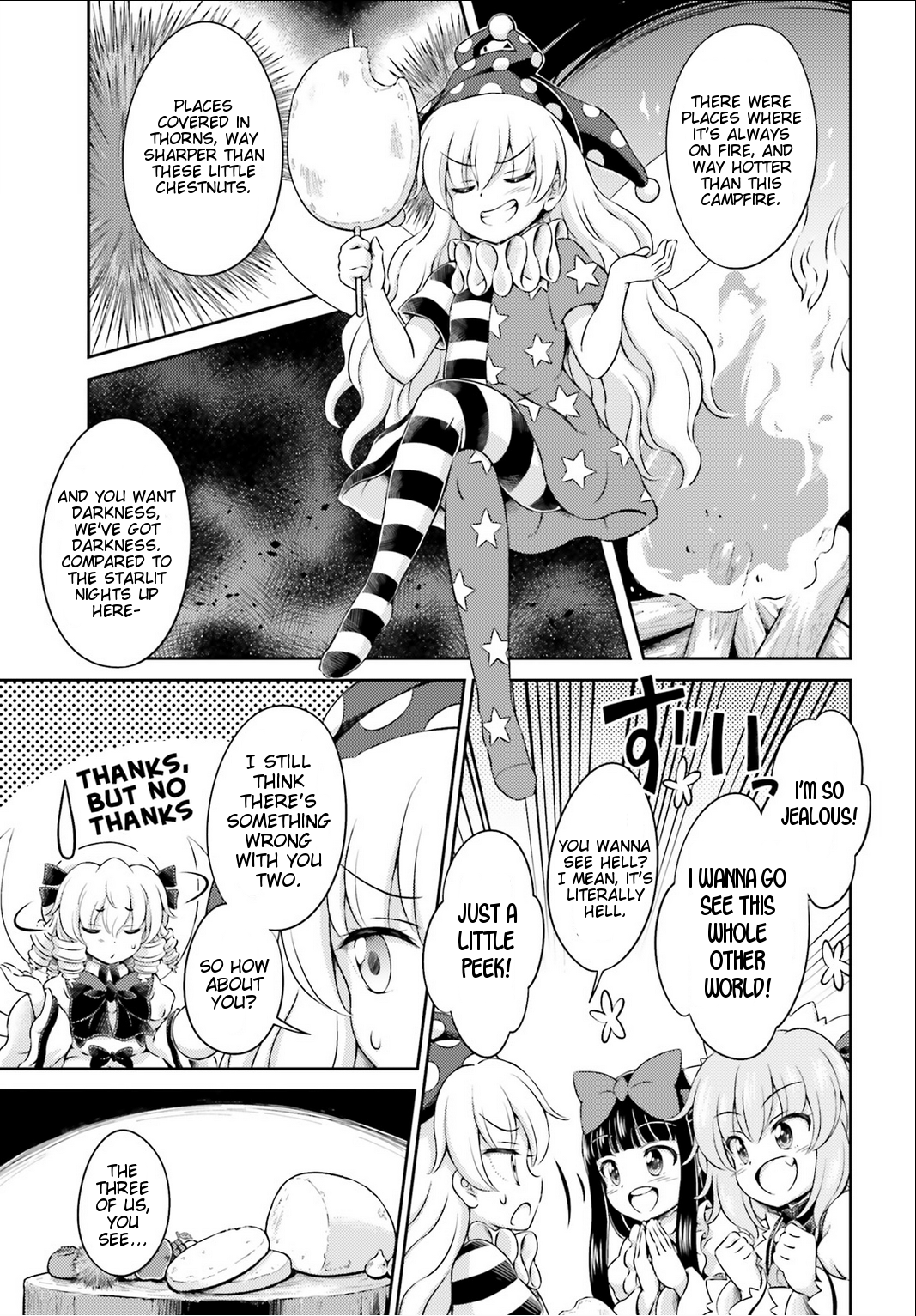 Touhou Sangetsusei - Visionary Fairies in Shrine. Chapter 4 page 17 - Chapter 4: Autumn Harvest, Autumn Hell