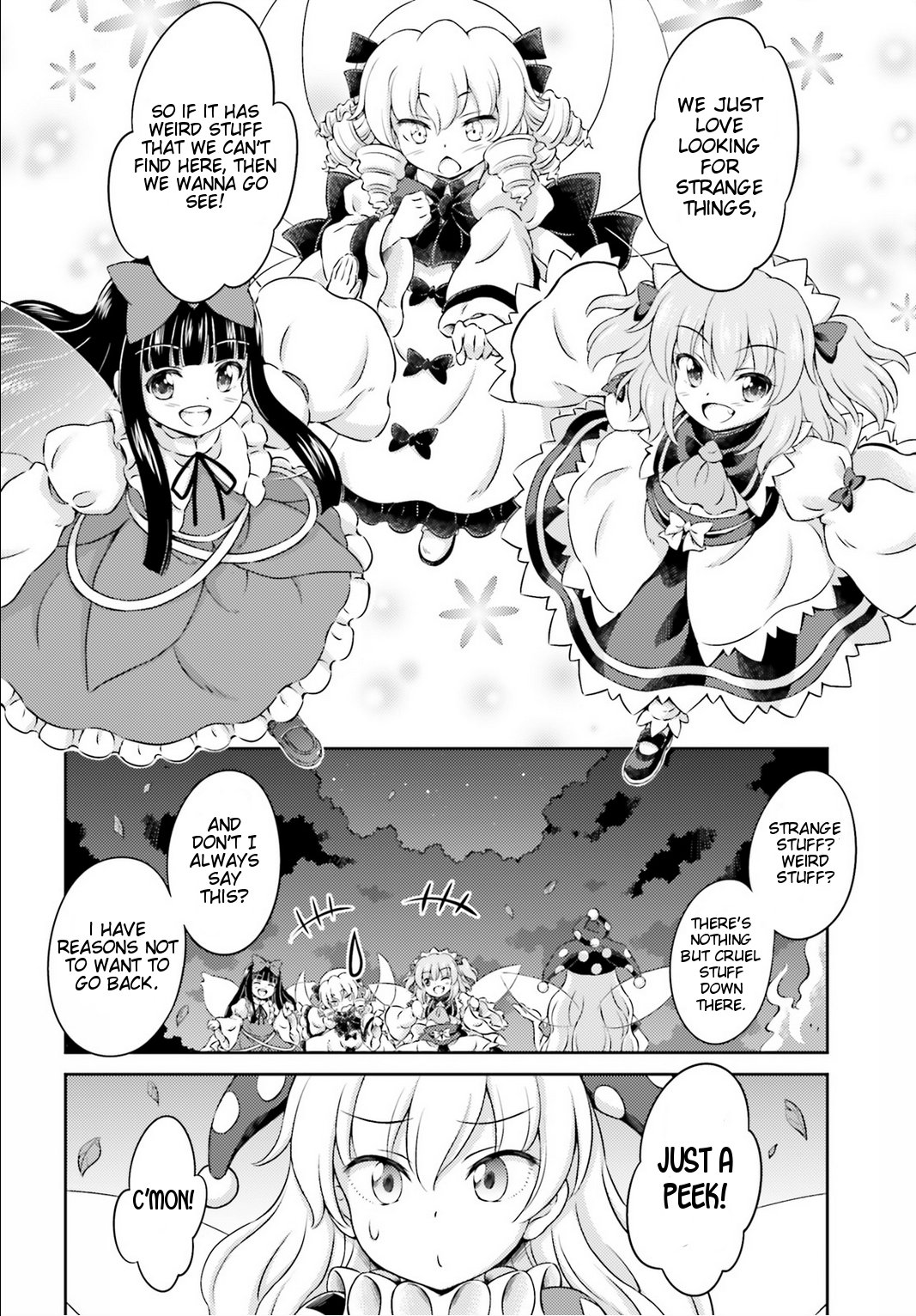 Touhou Sangetsusei - Visionary Fairies in Shrine. Chapter 4 page 18 - Chapter 4: Autumn Harvest, Autumn Hell