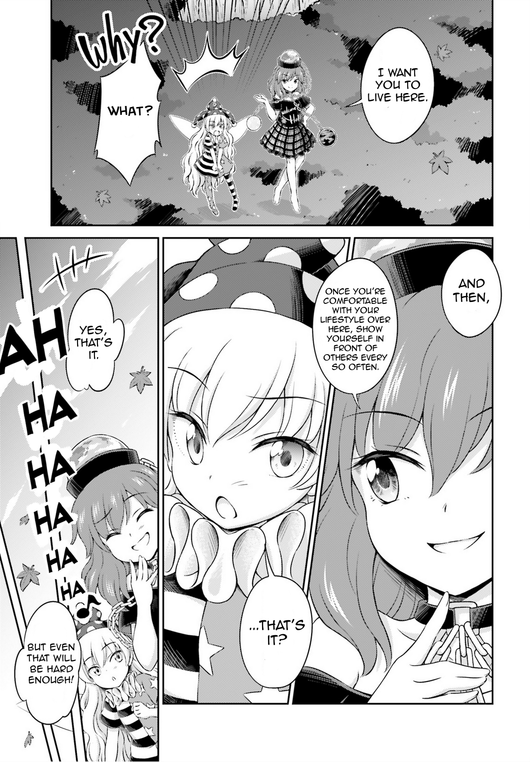 Touhou Sangetsusei - Visionary Fairies in Shrine. Chapter 4 page 22 - Chapter 4: Autumn Harvest, Autumn Hell