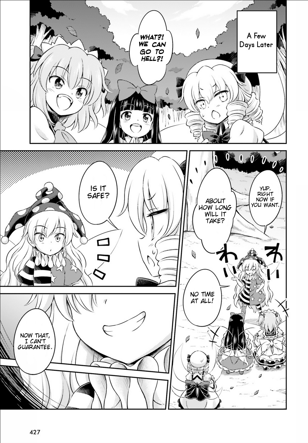 Touhou Sangetsusei - Visionary Fairies in Shrine. Chapter 4 page 24 - Chapter 4: Autumn Harvest, Autumn Hell