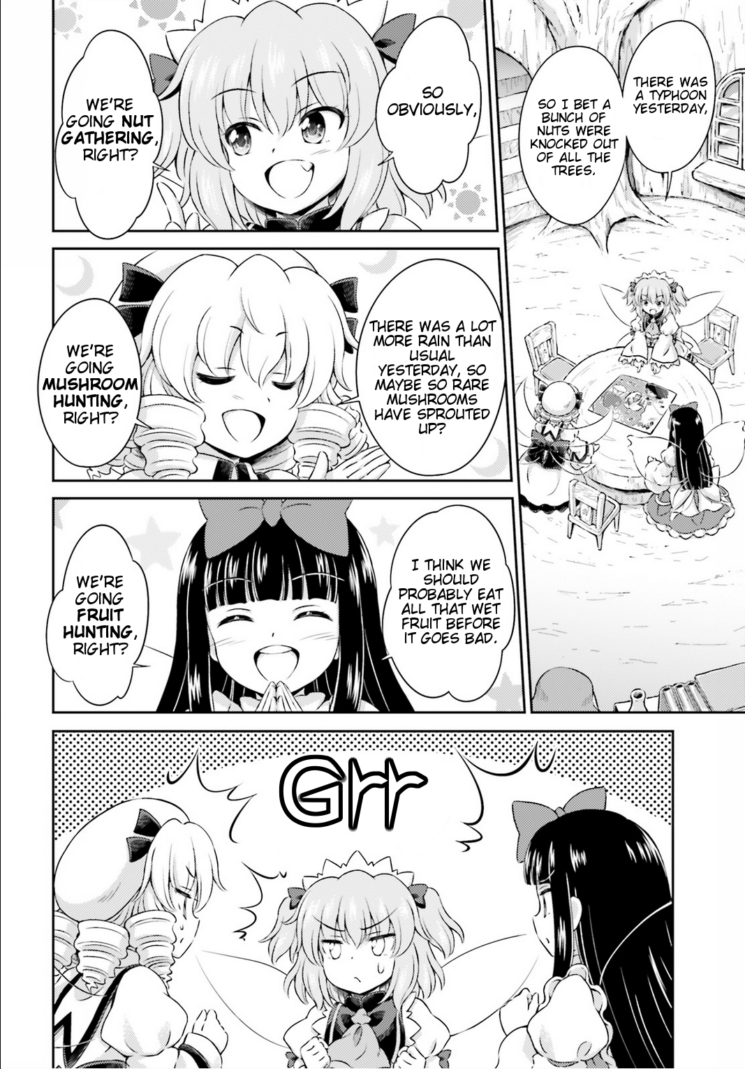 Touhou Sangetsusei - Visionary Fairies in Shrine. Chapter 4 page 6 - Chapter 4: Autumn Harvest, Autumn Hell