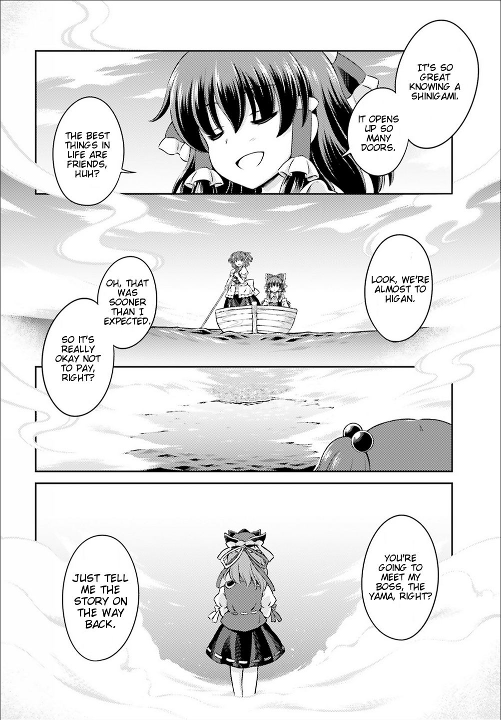 Touhou Sangetsusei - Visionary Fairies in Shrine. Chapter 5 page 20 - Chapter 5: Reimu's Tour of Hell