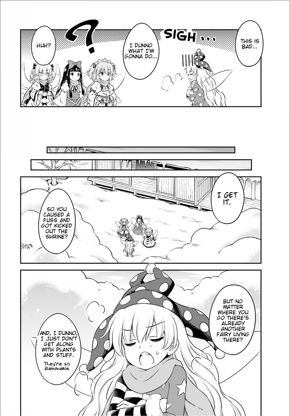 Touhou Sangetsusei - Visionary Fairies in Shrine. Chapter 5 page 22 - Chapter 5: Reimu's Tour of Hell